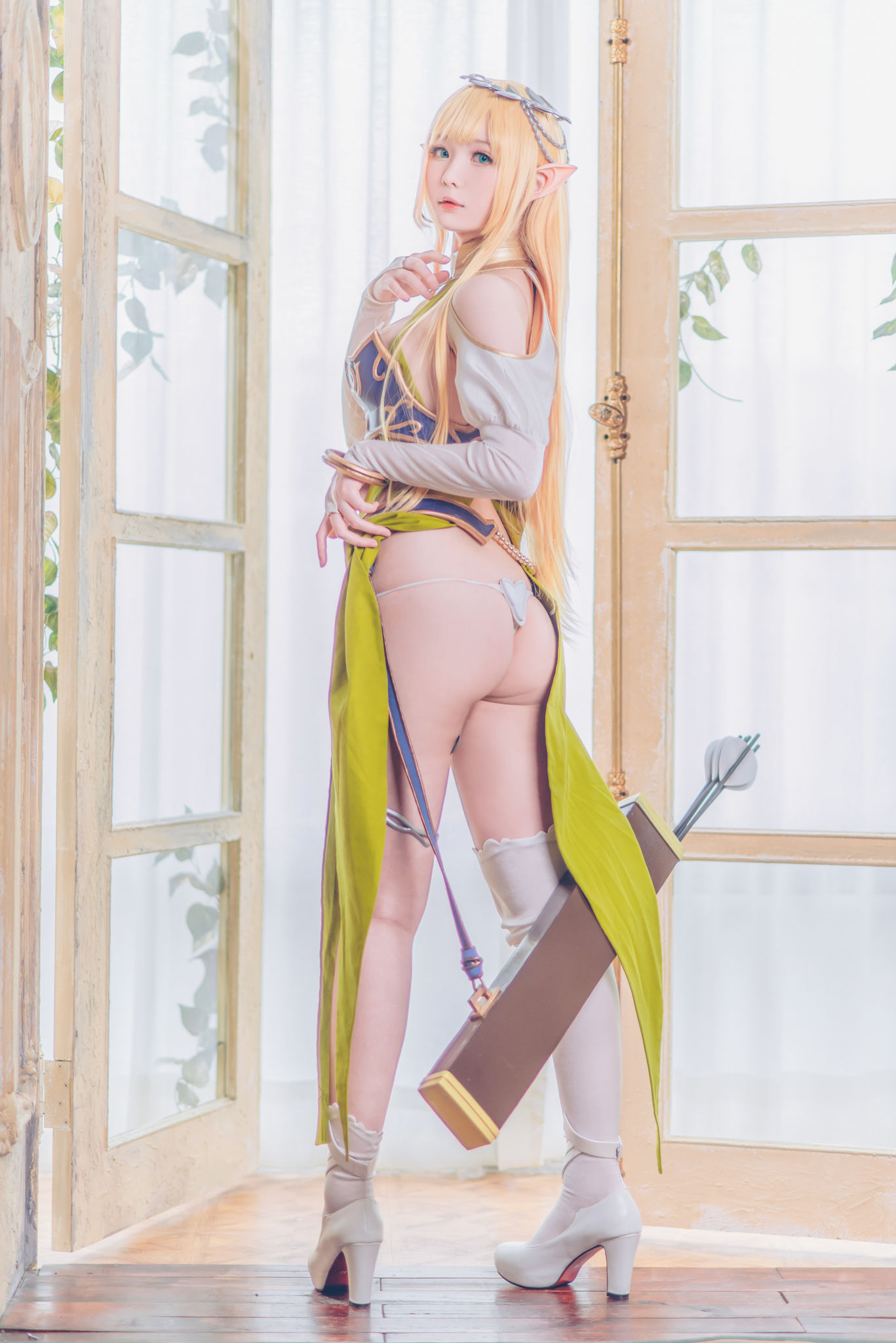 [福利COS] 微博妹纸霜月shimo - Elf Village