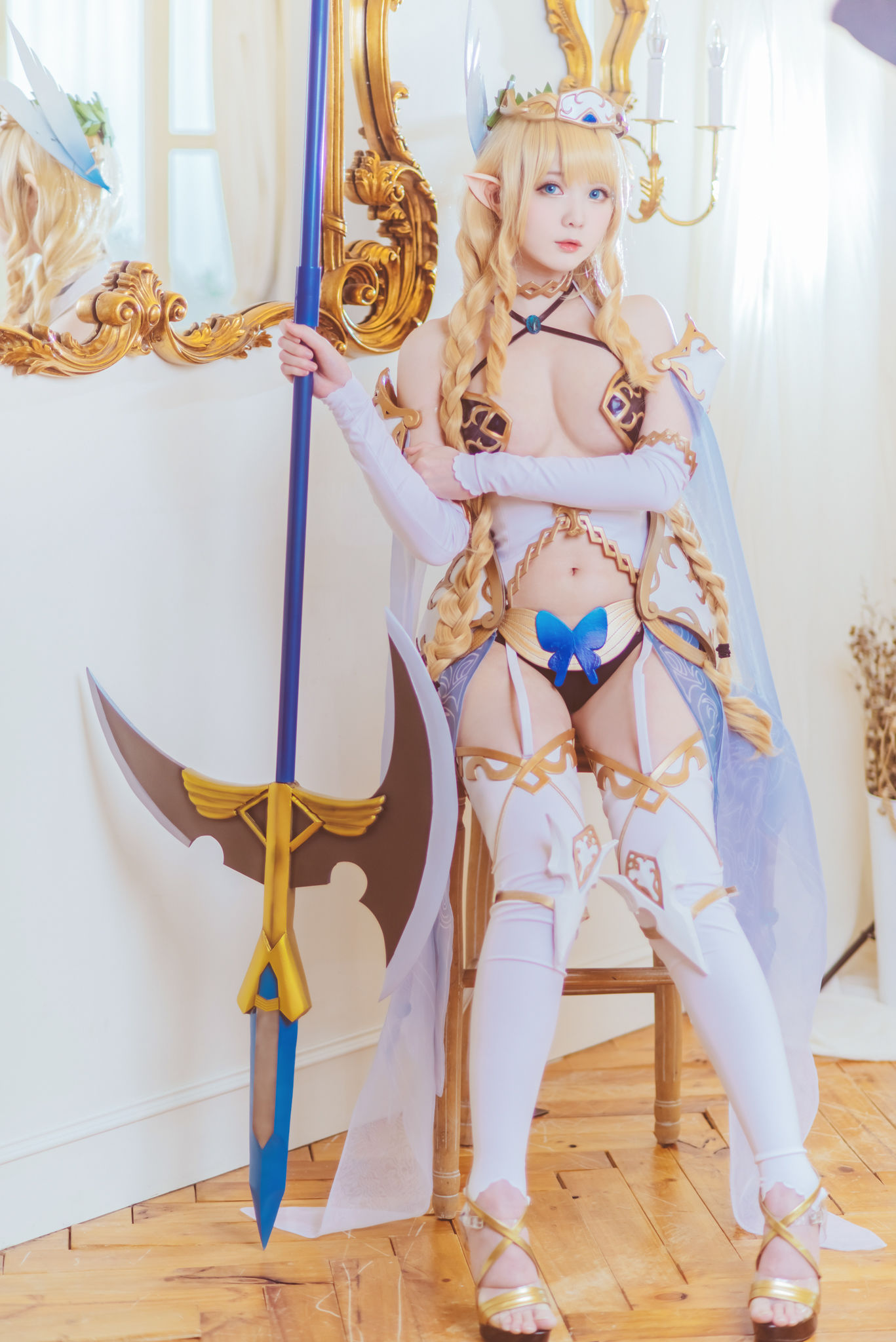 [福利COS] 微博妹纸霜月shimo - Elf Village