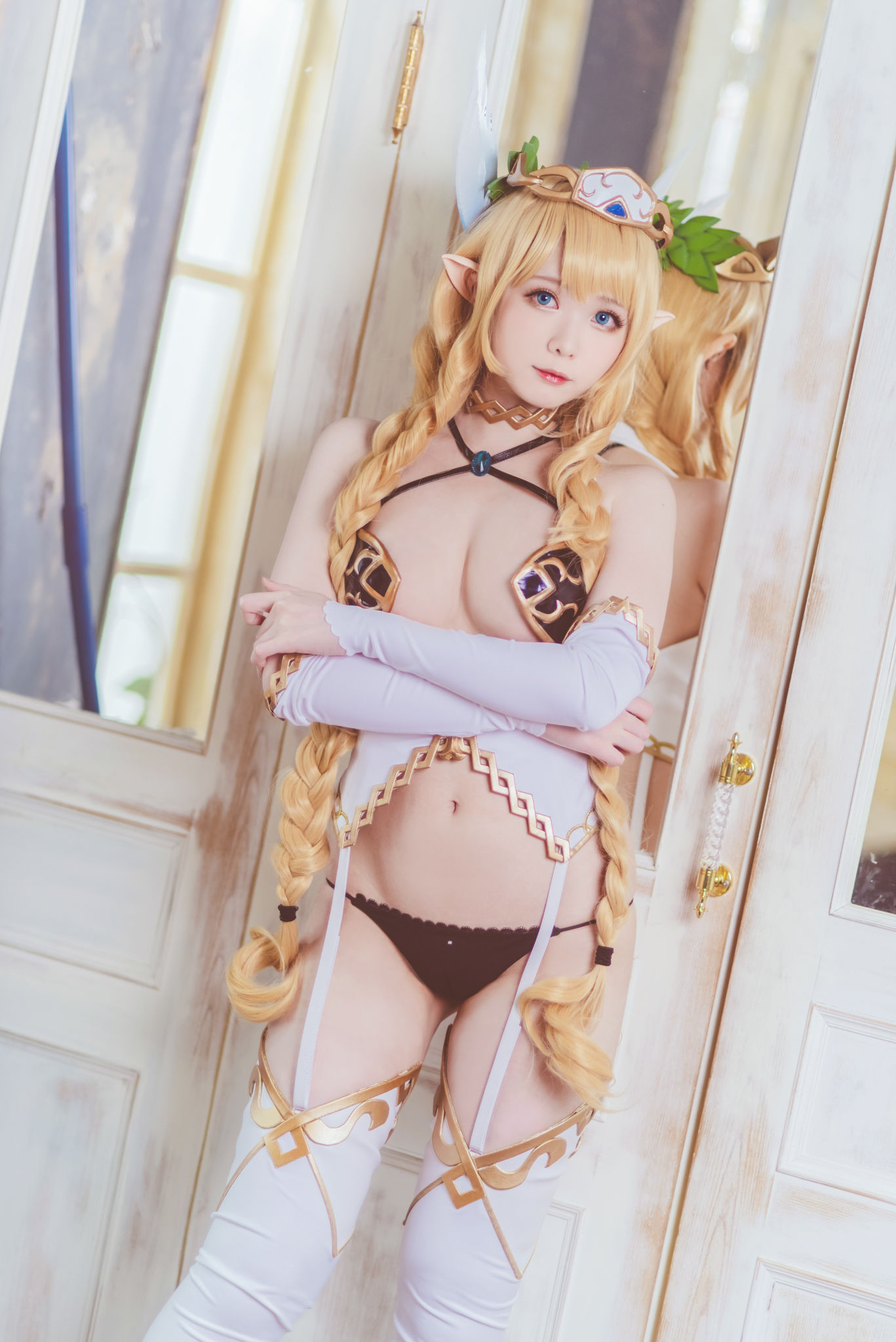 [福利COS] 微博妹纸霜月shimo - Elf Village