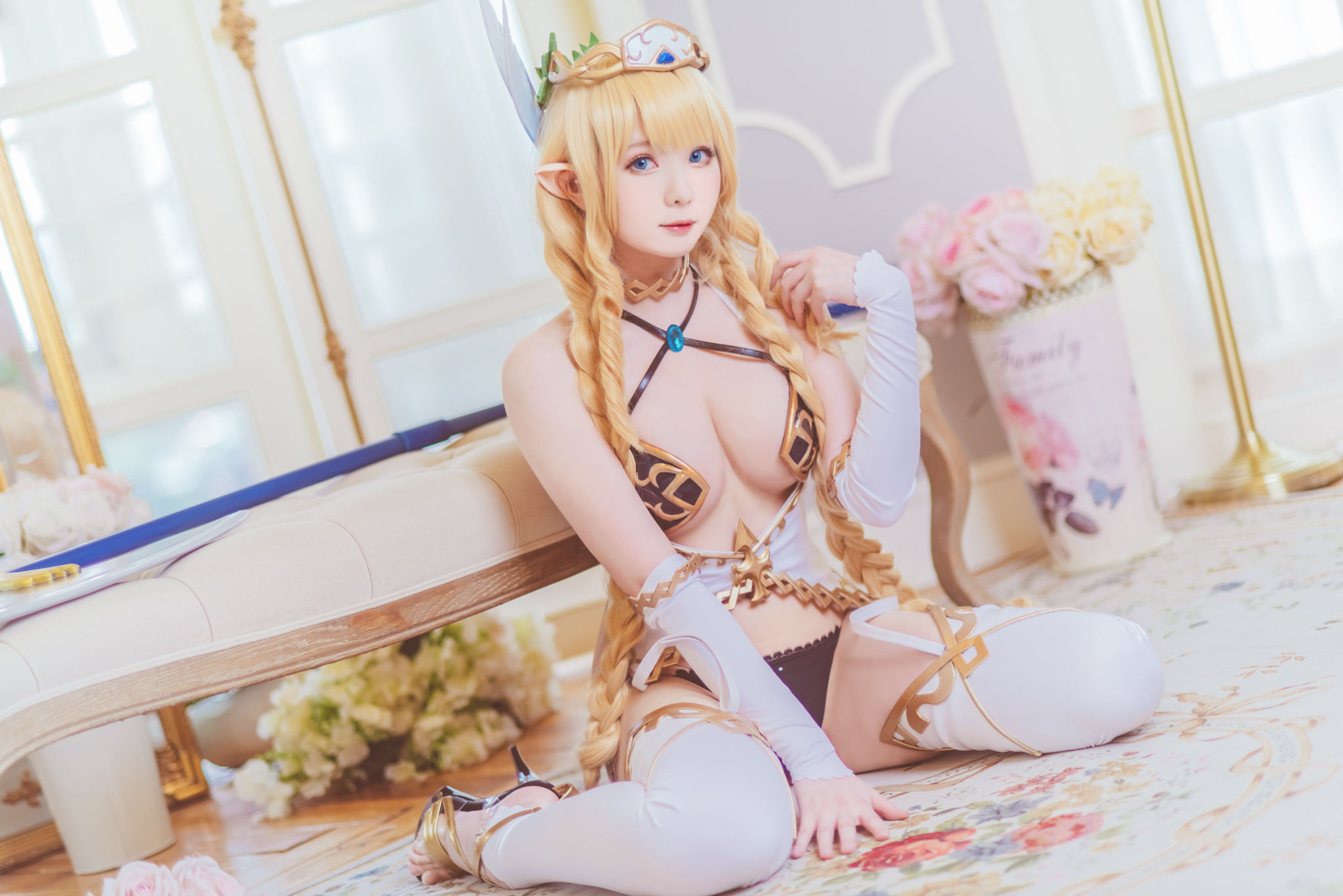 [福利COS] 微博妹纸霜月shimo - Elf Village