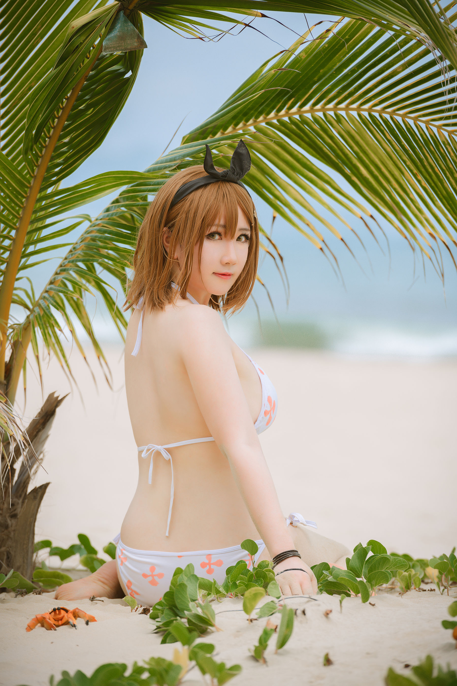 [福利COS] 微肉感萌妹是本末末 - 莱莎泳装
