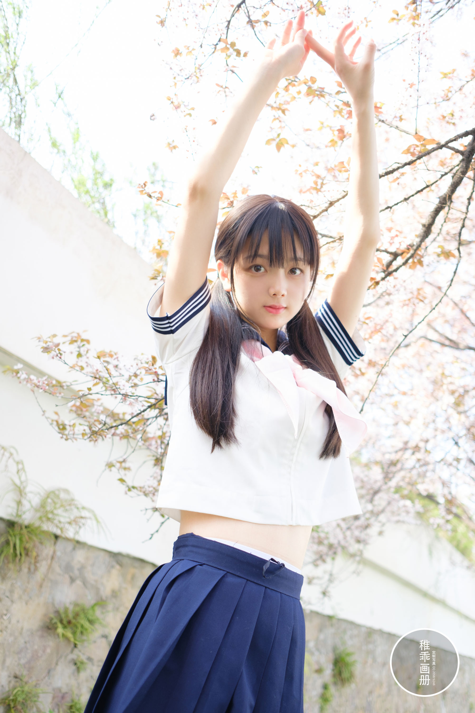 [福利COS] 柴系小乖(稚乖画册) - 夜夜 单车郊游