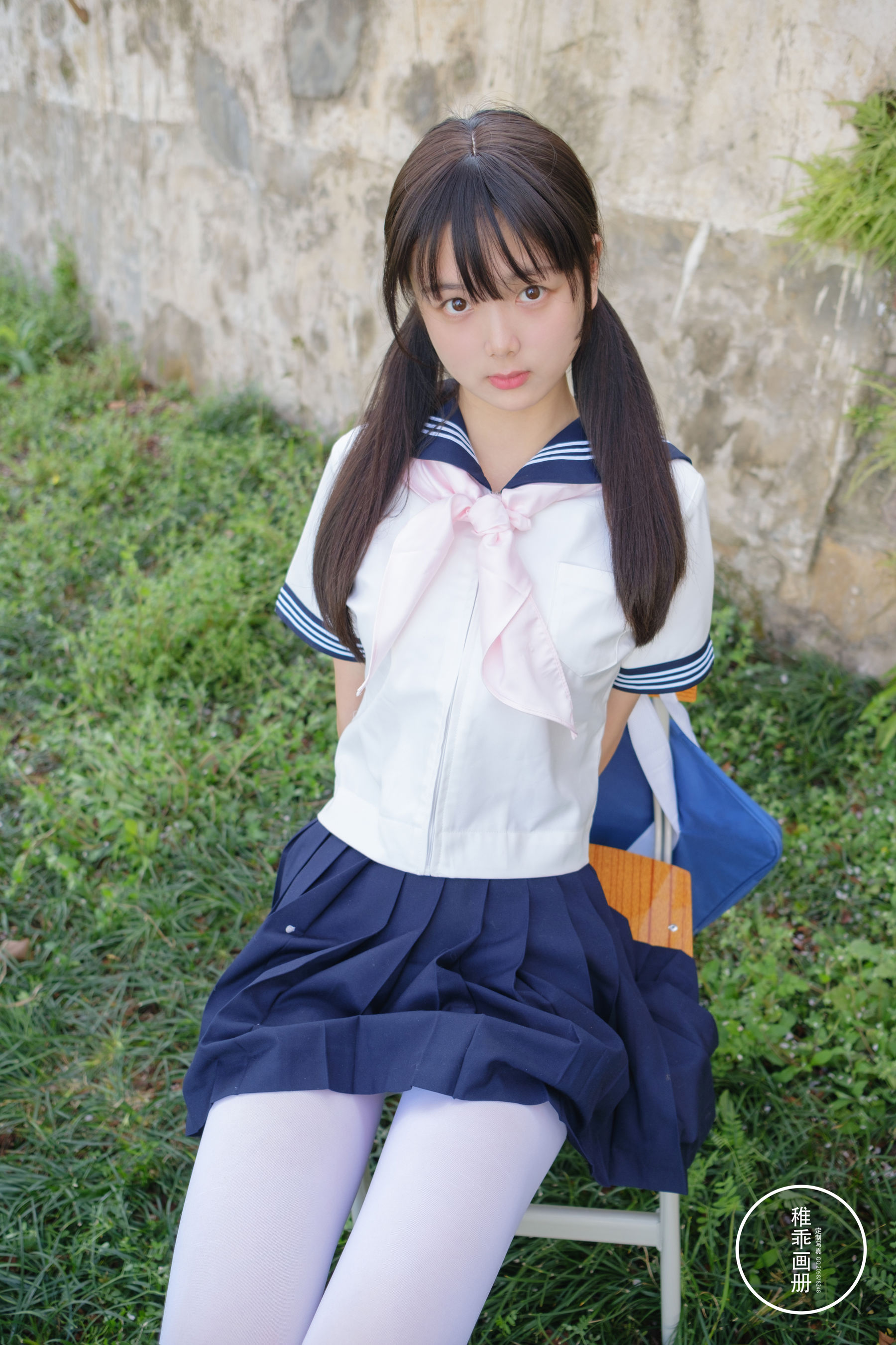 [福利COS] 柴系小乖(稚乖画册) - 夜夜 单车郊游