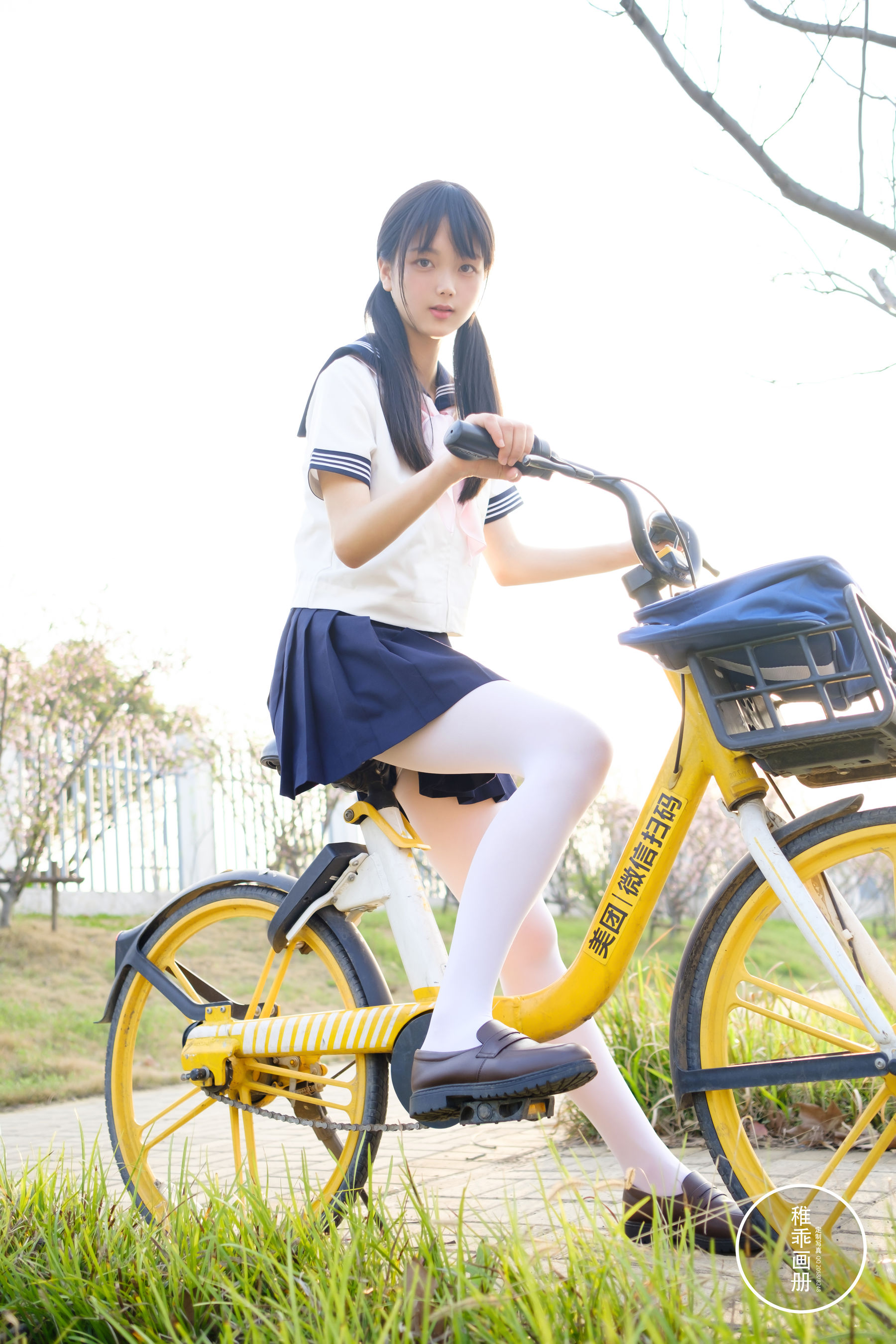 [福利COS] 柴系小乖(稚乖画册) - 夜夜 单车郊游
