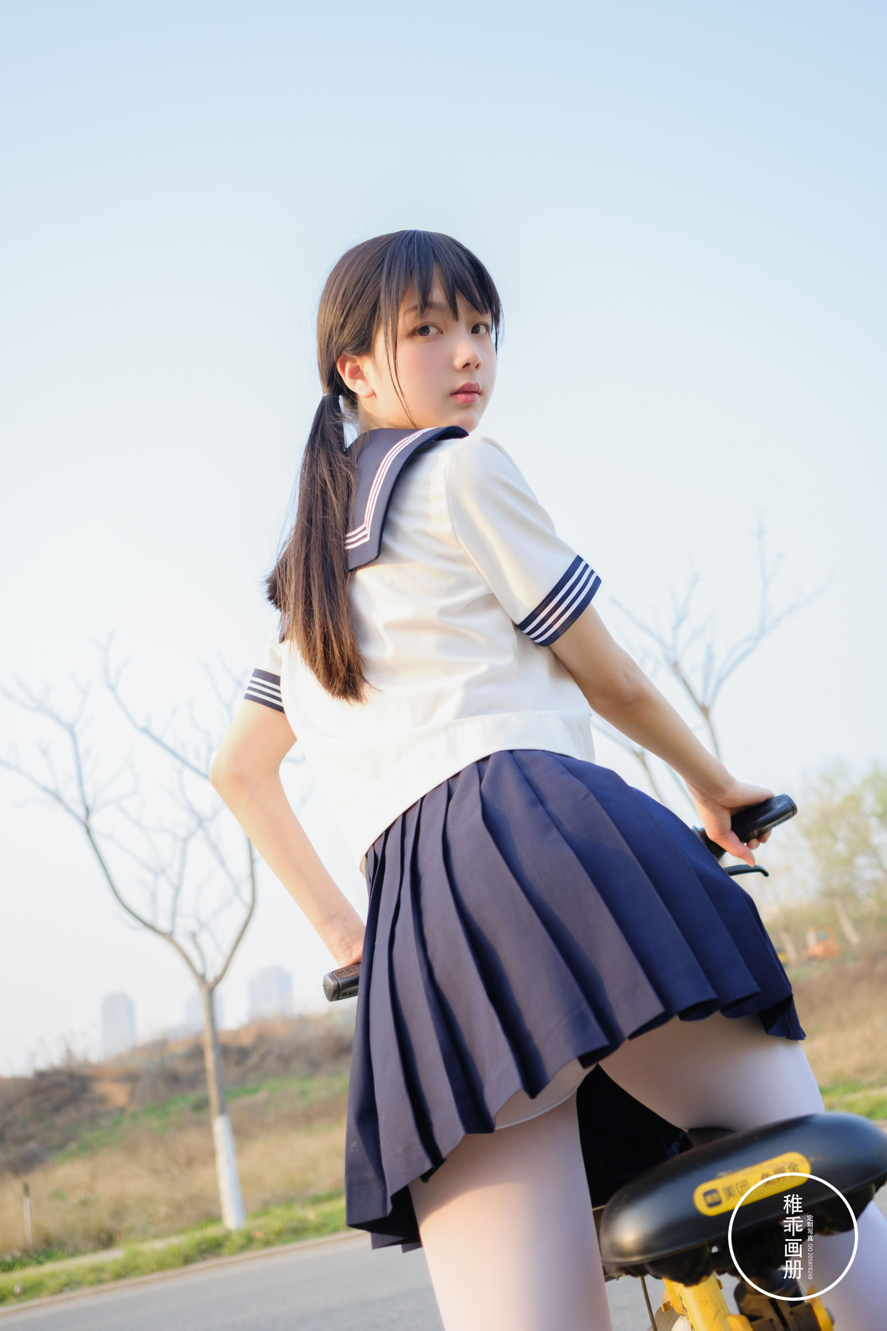 [福利COS] 柴系小乖(稚乖画册) - 夜夜 单车郊游