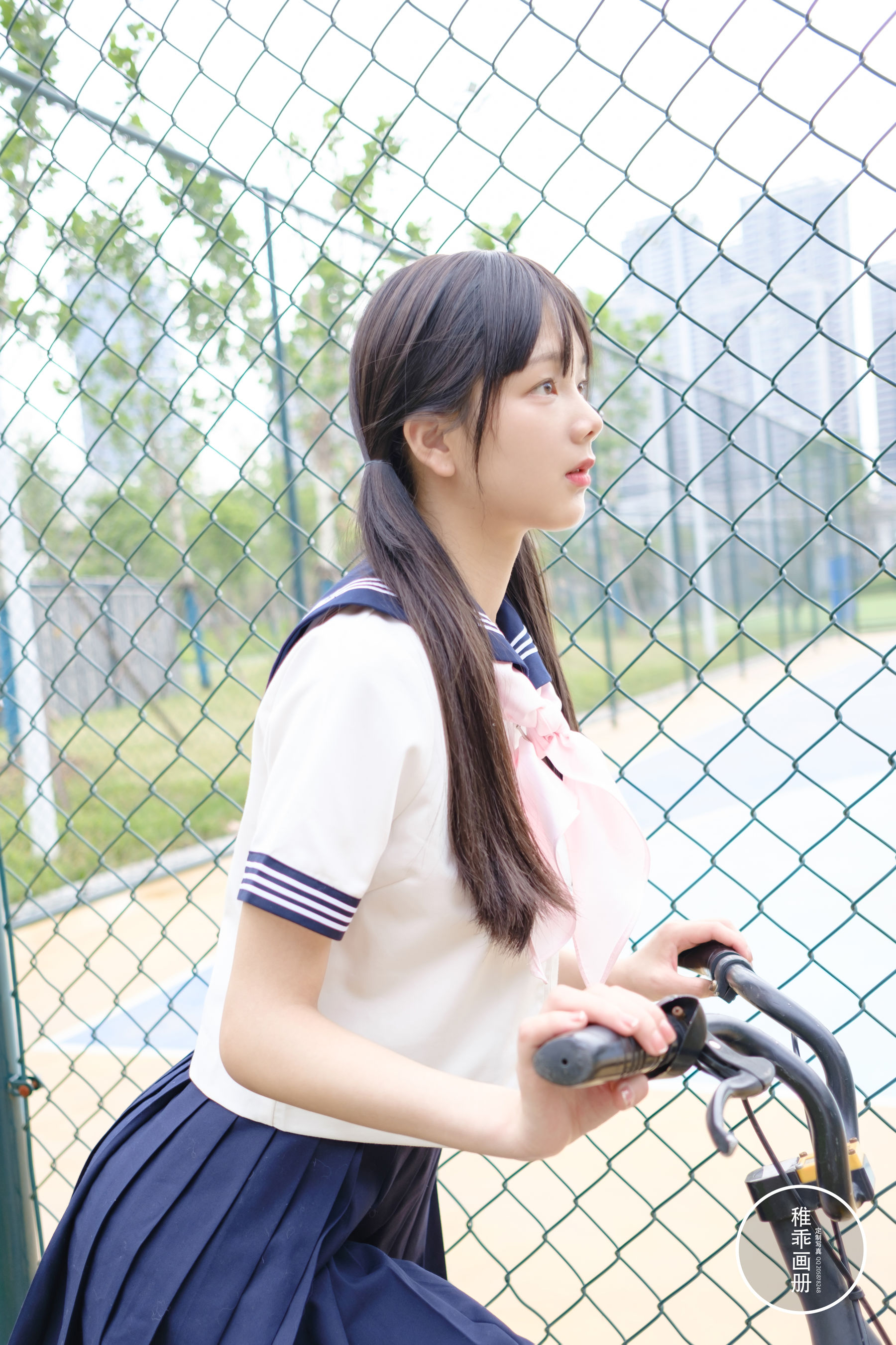 [福利COS] 柴系小乖(稚乖画册) - 夜夜 单车郊游