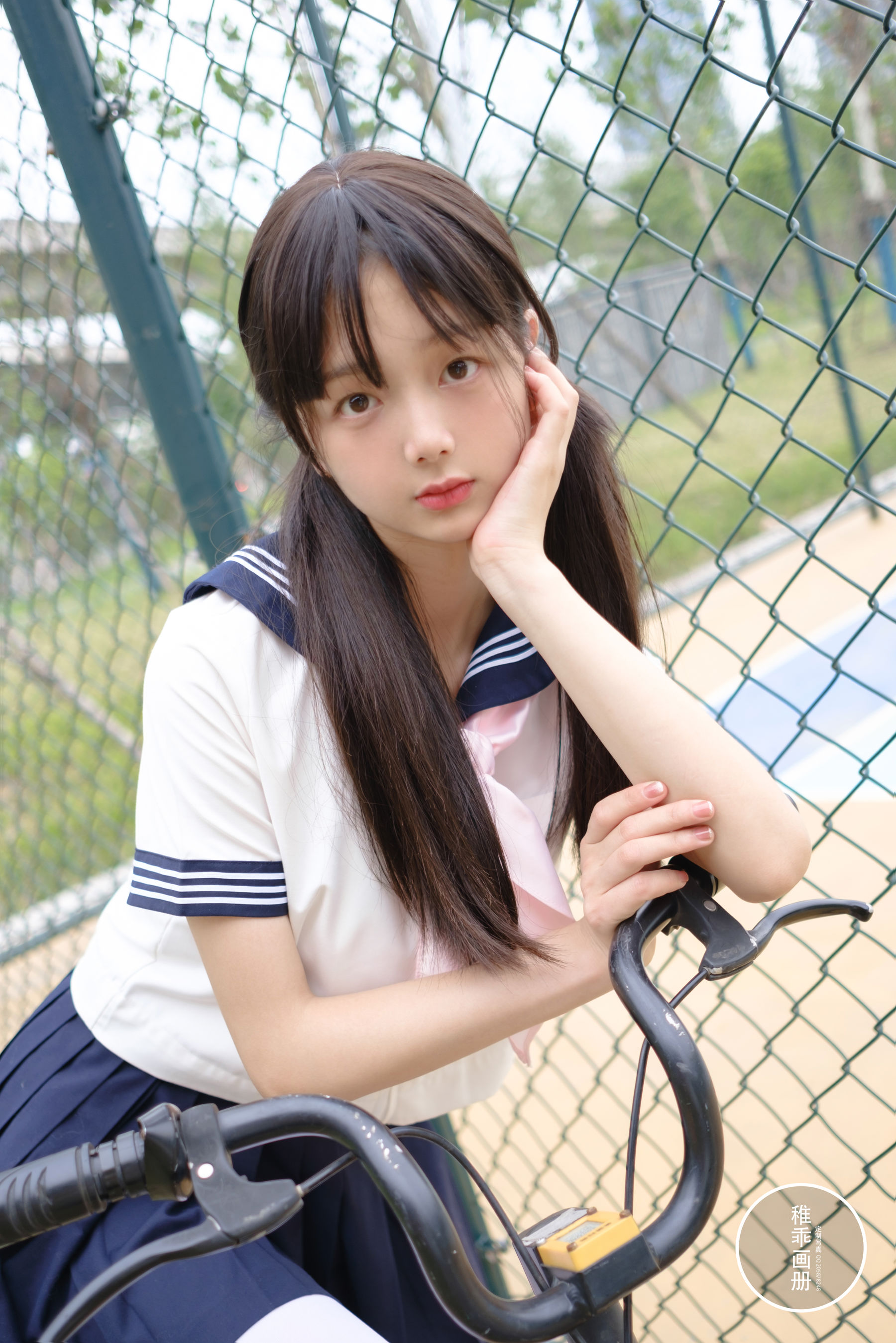 [福利COS] 柴系小乖(稚乖画册) - 夜夜 单车郊游