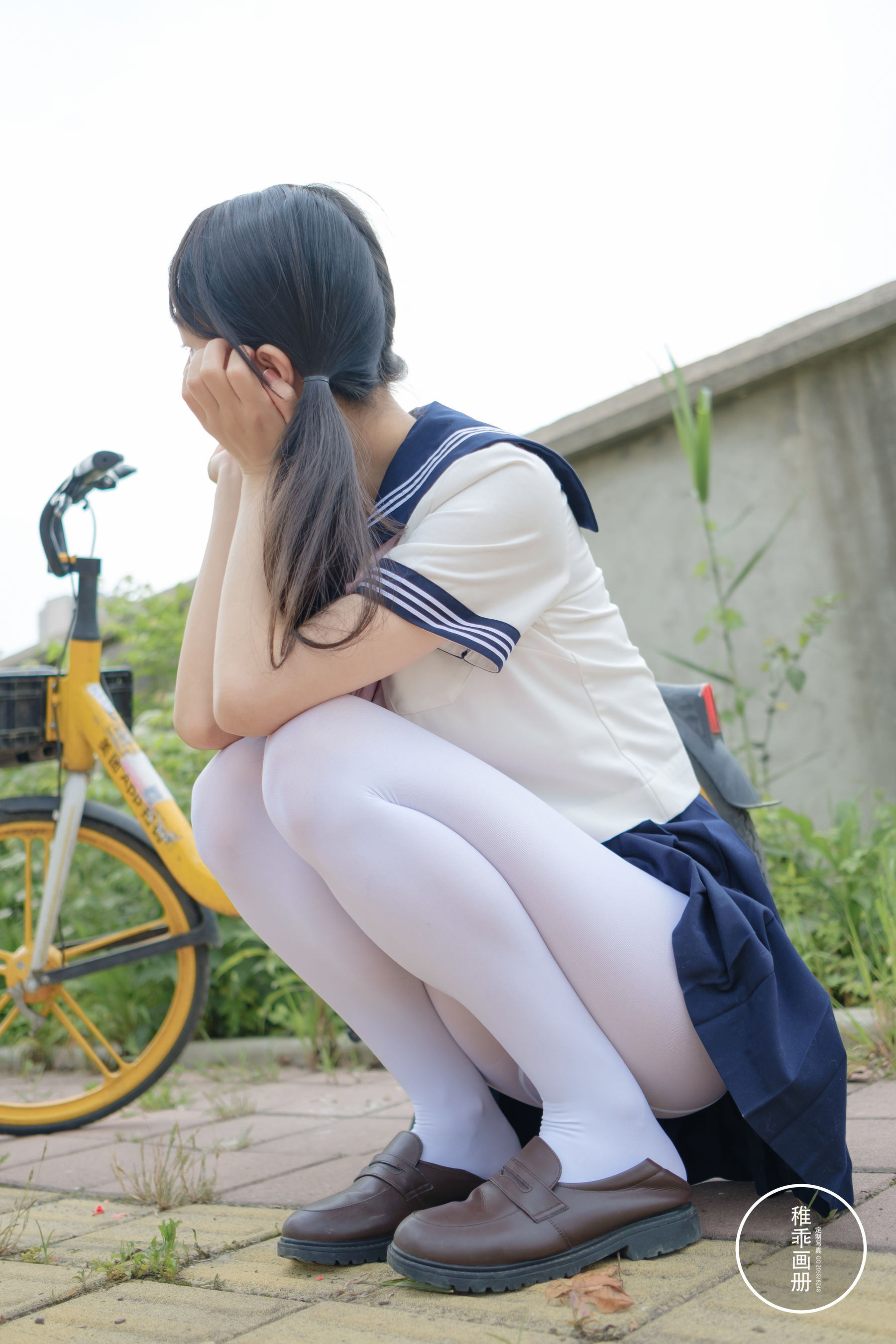 [福利COS] 柴系小乖(稚乖画册) - 夜夜 单车郊游