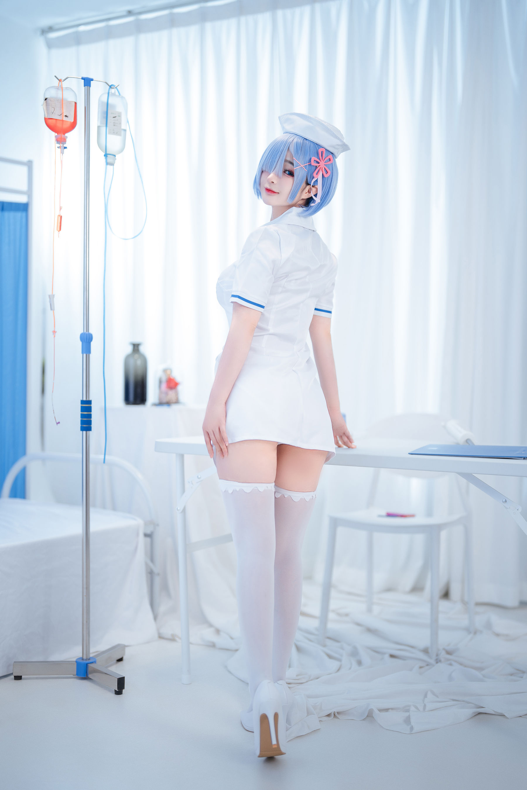 [福利COS] 桜井宁宁 - 雷姆护士