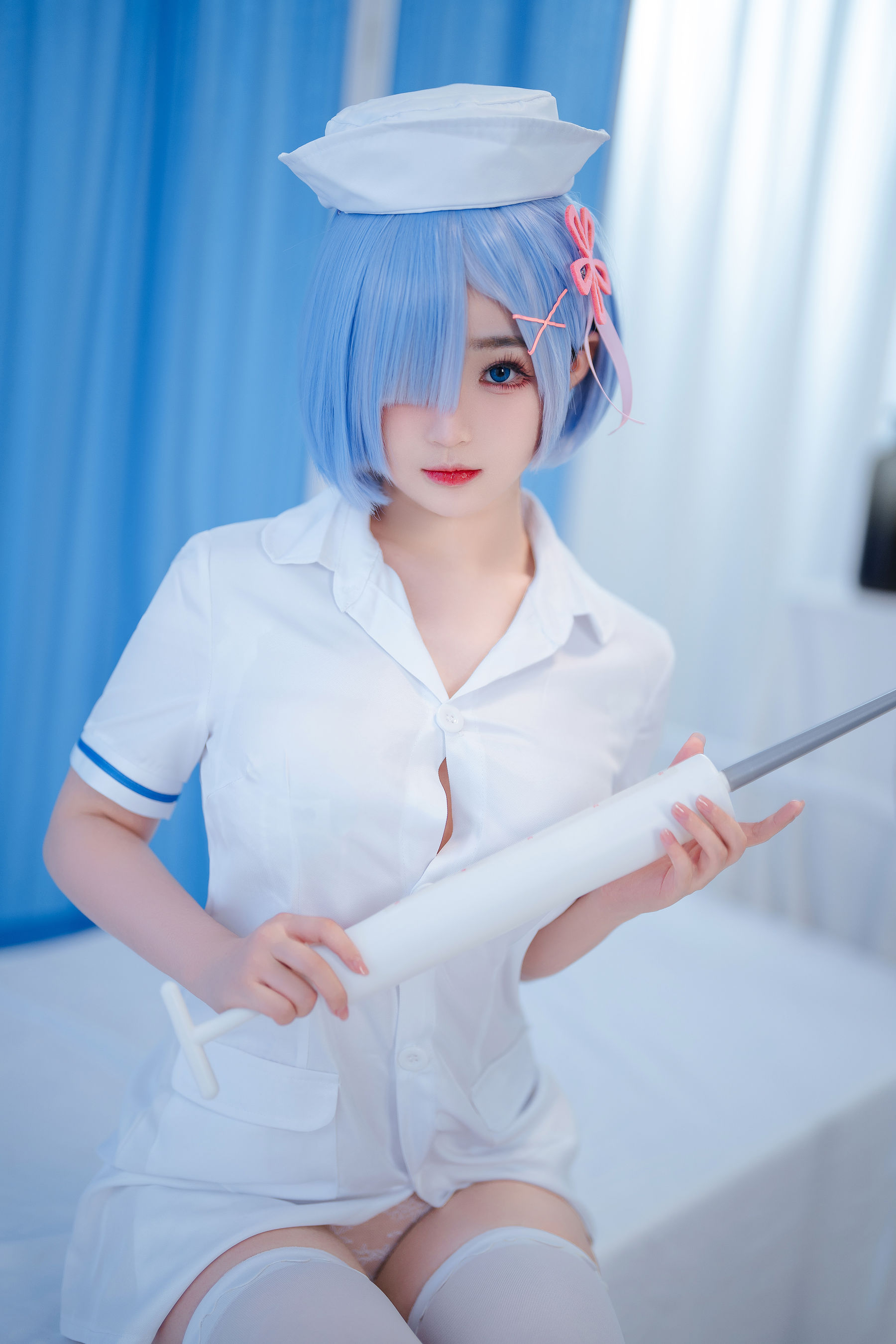 [福利COS] 桜井宁宁 - 雷姆护士