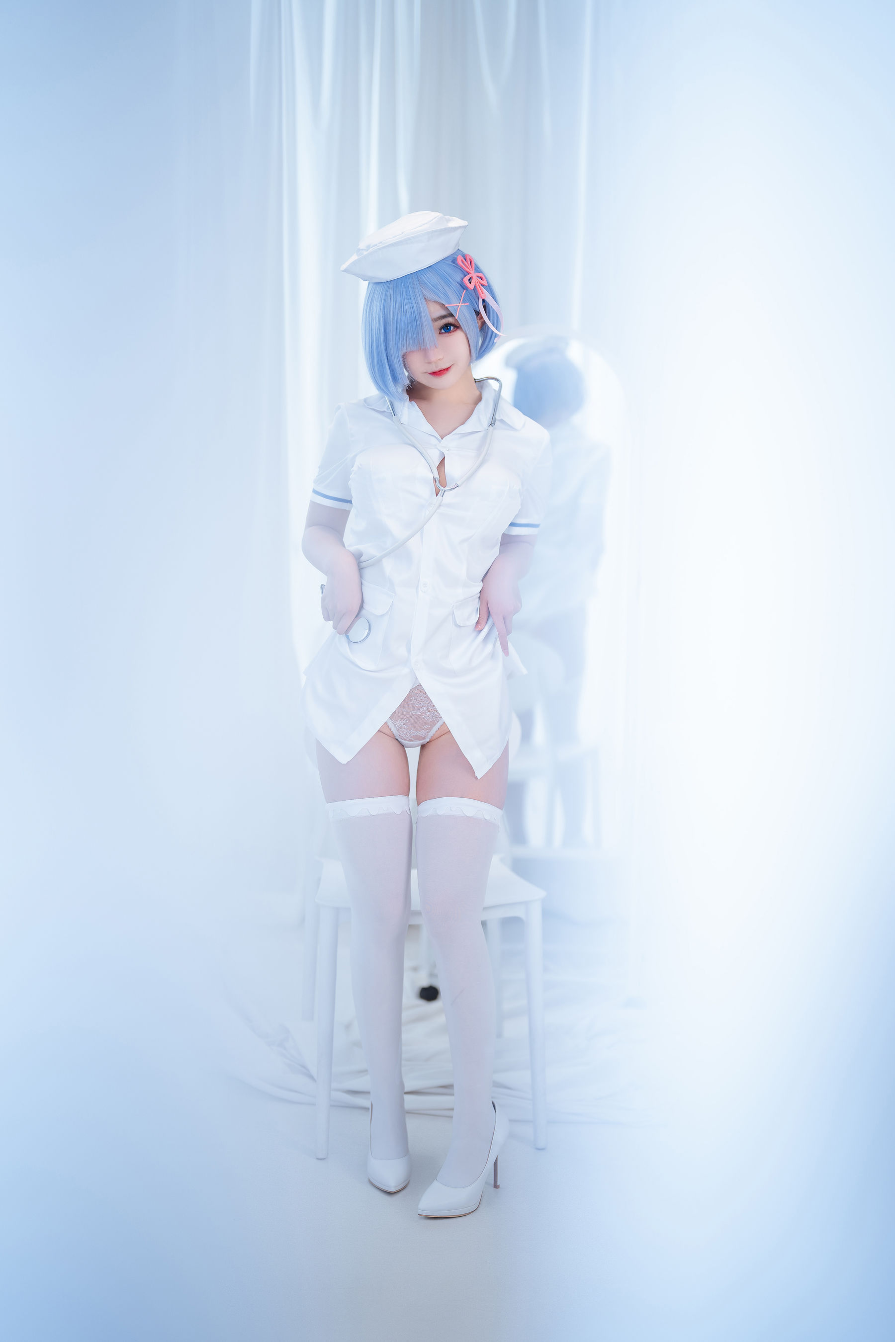 [福利COS] 桜井宁宁 - 雷姆护士