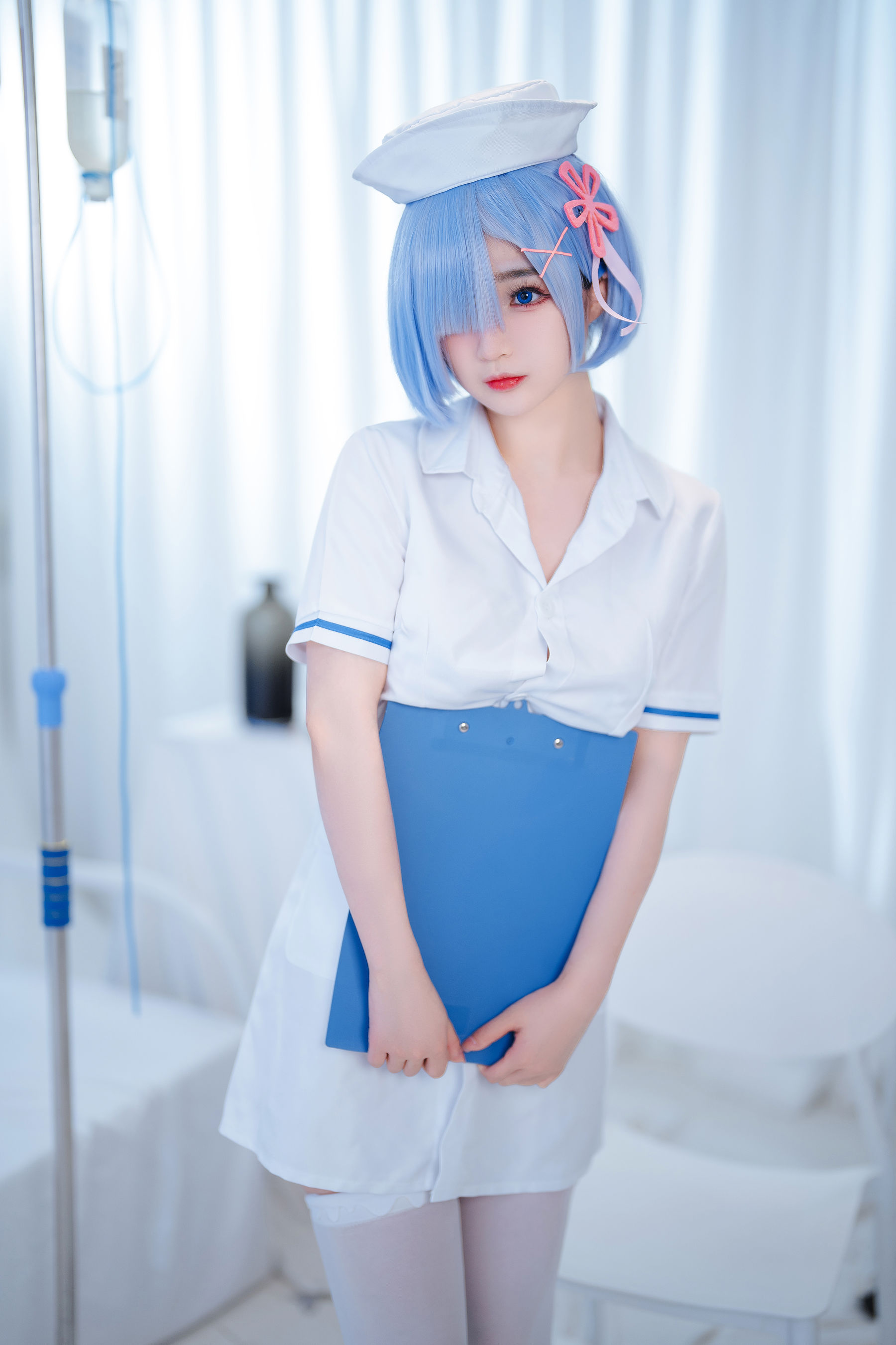 [福利COS] 桜井宁宁 - 雷姆护士