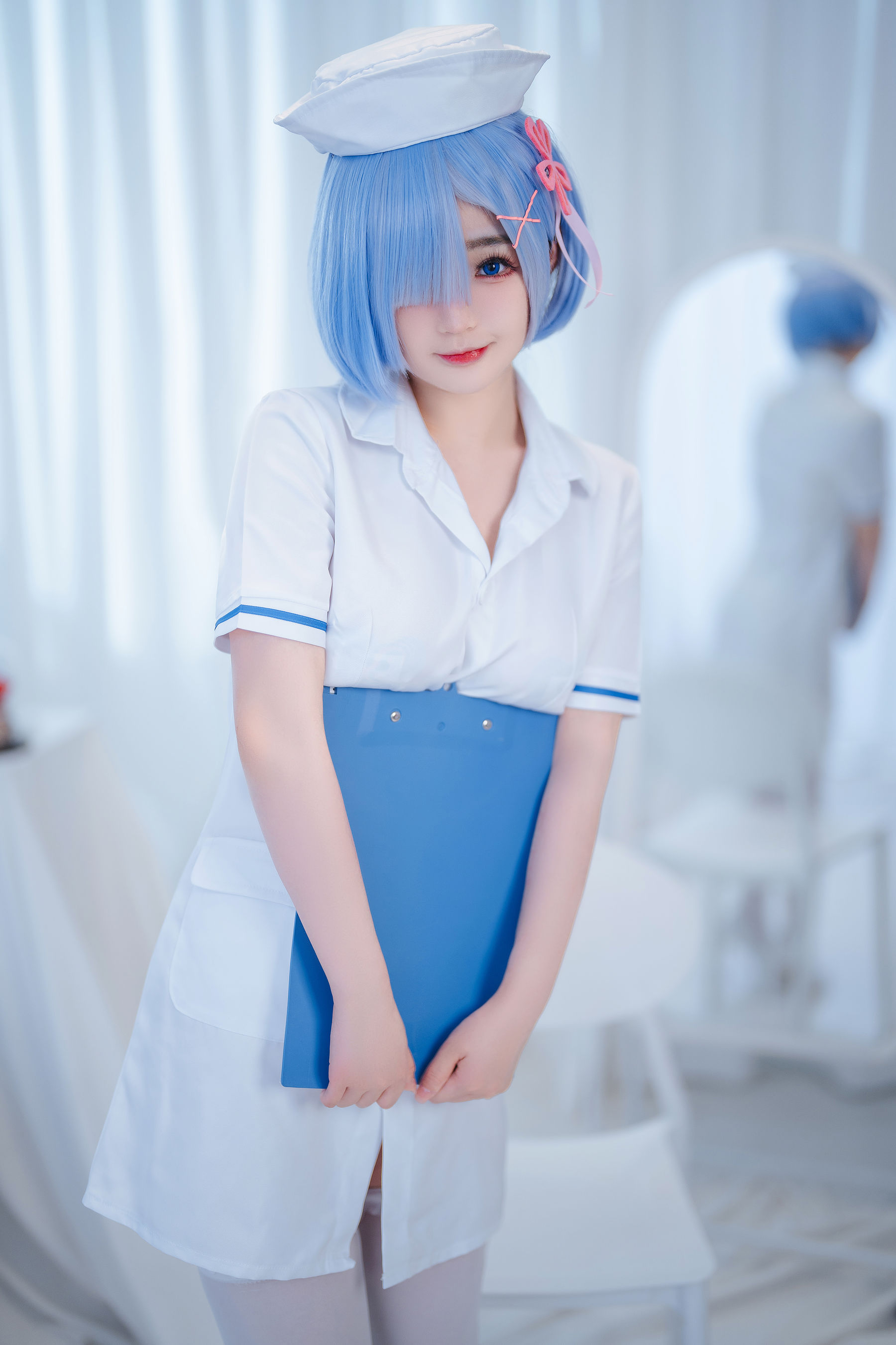 [福利COS] 桜井宁宁 - 雷姆护士