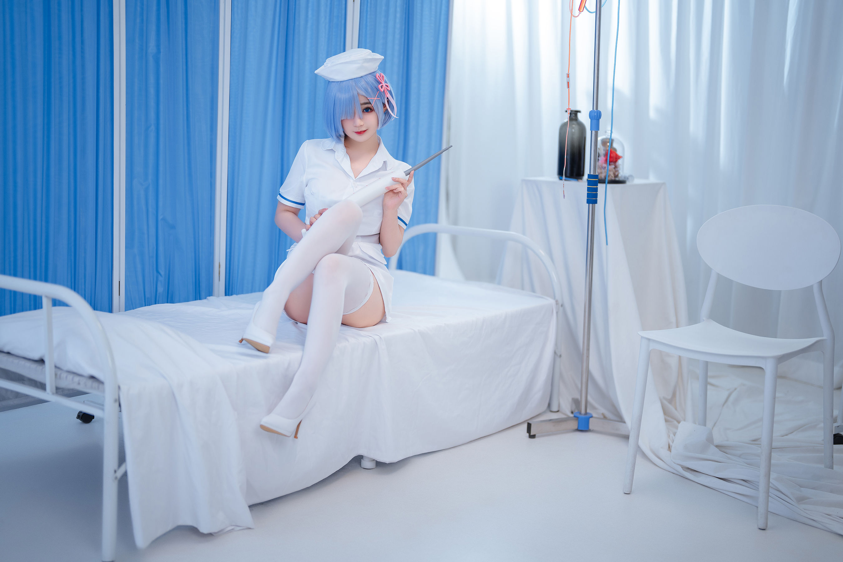 [福利COS] 桜井宁宁 - 雷姆护士