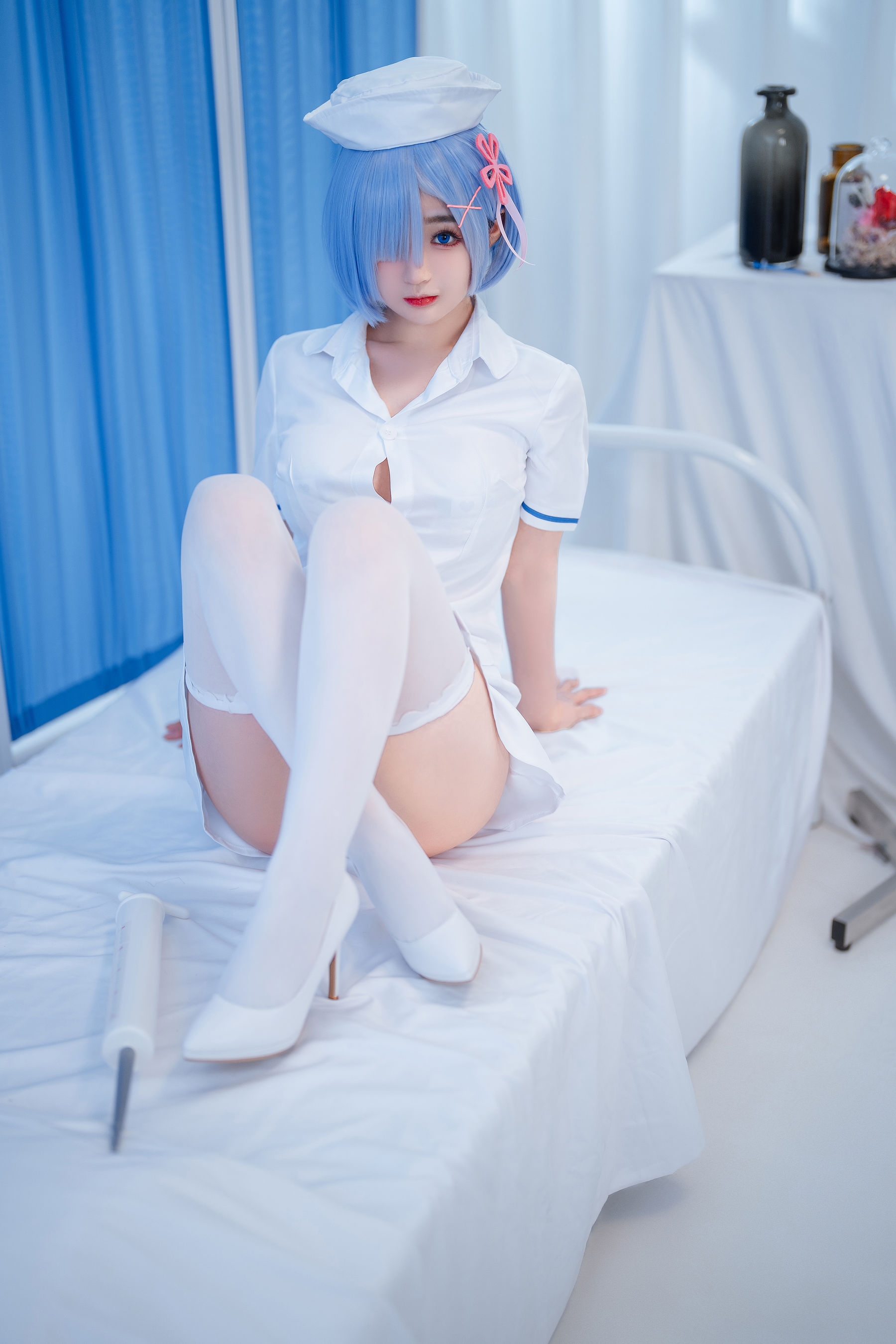 [福利COS] 桜井宁宁 - 雷姆护士