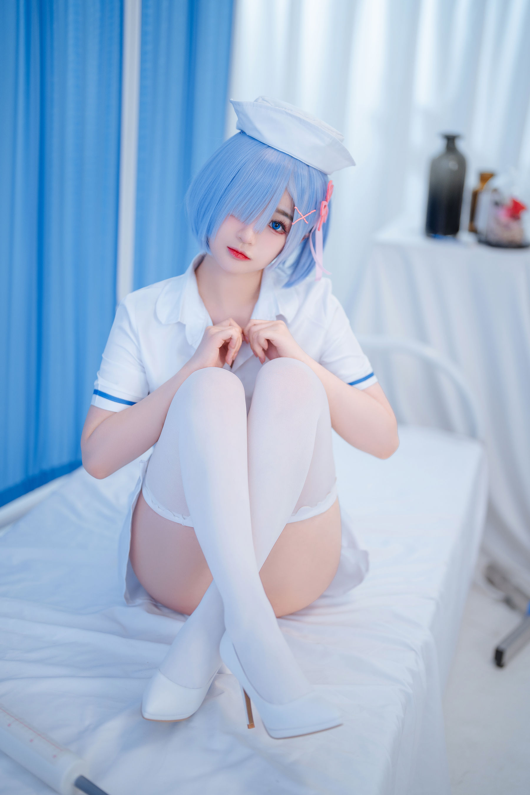 [福利COS] 桜井宁宁 - 雷姆护士