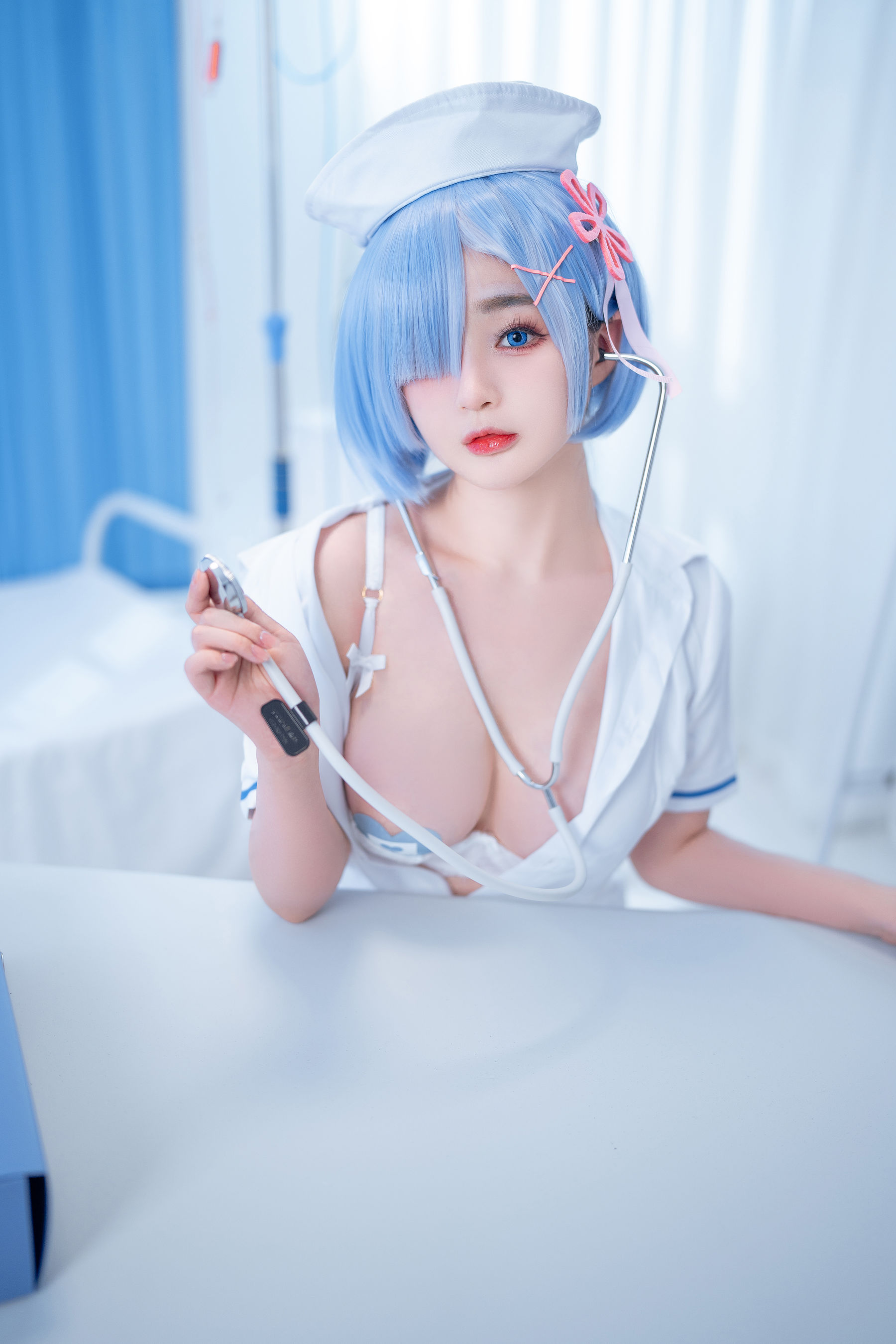 [福利COS] 桜井宁宁 - 雷姆护士