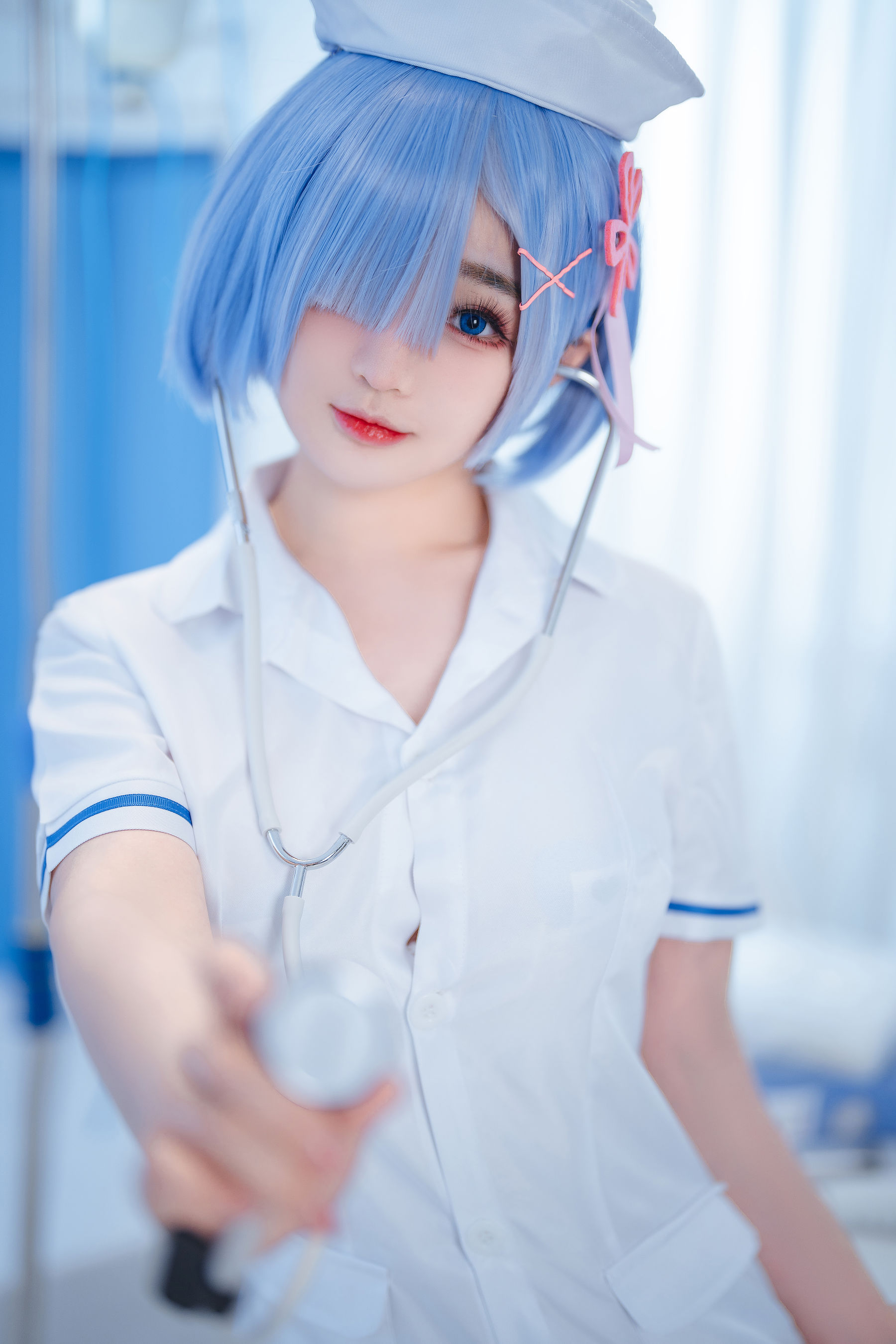 [福利COS] 桜井宁宁 - 雷姆护士