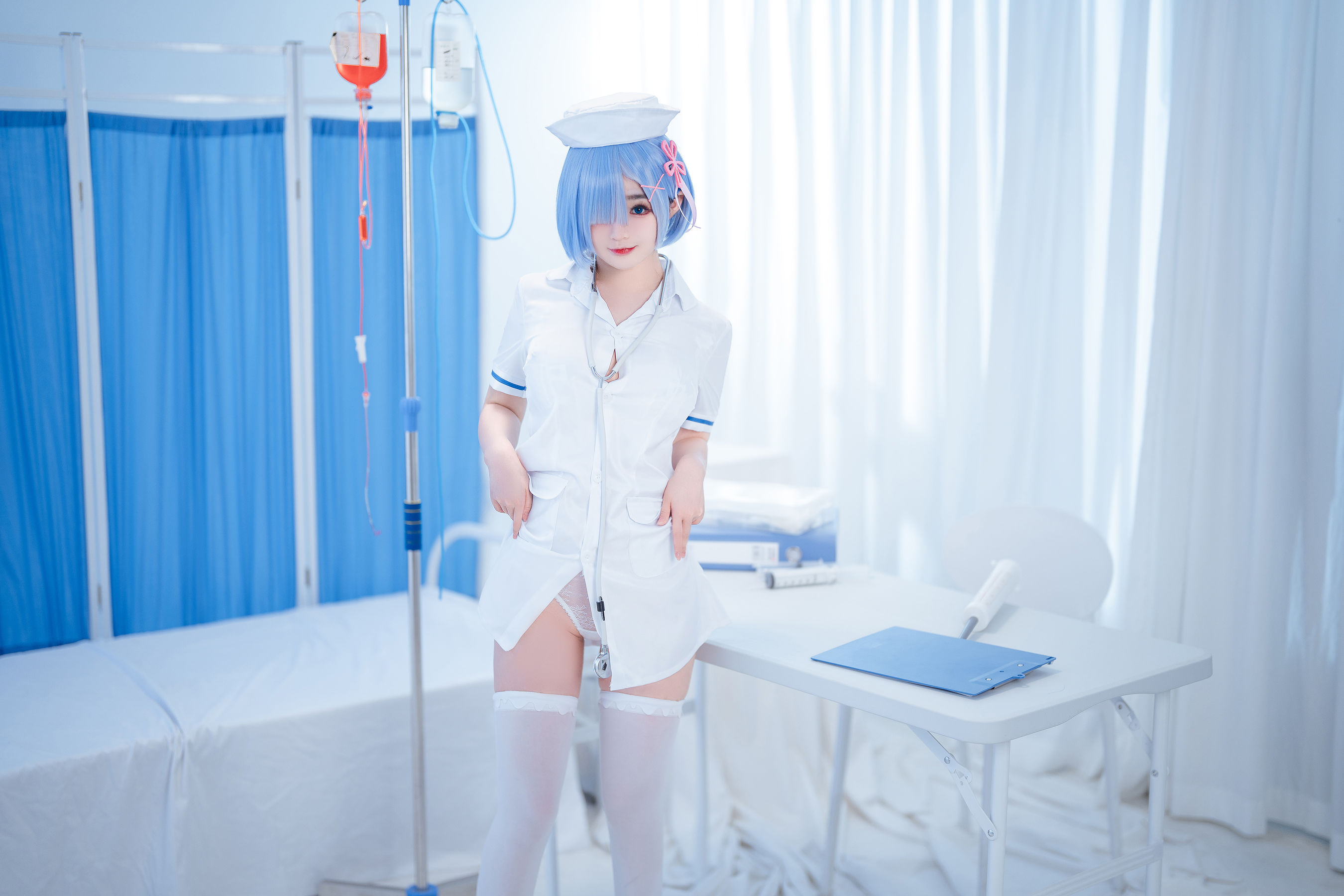 [福利COS] 桜井宁宁 - 雷姆护士