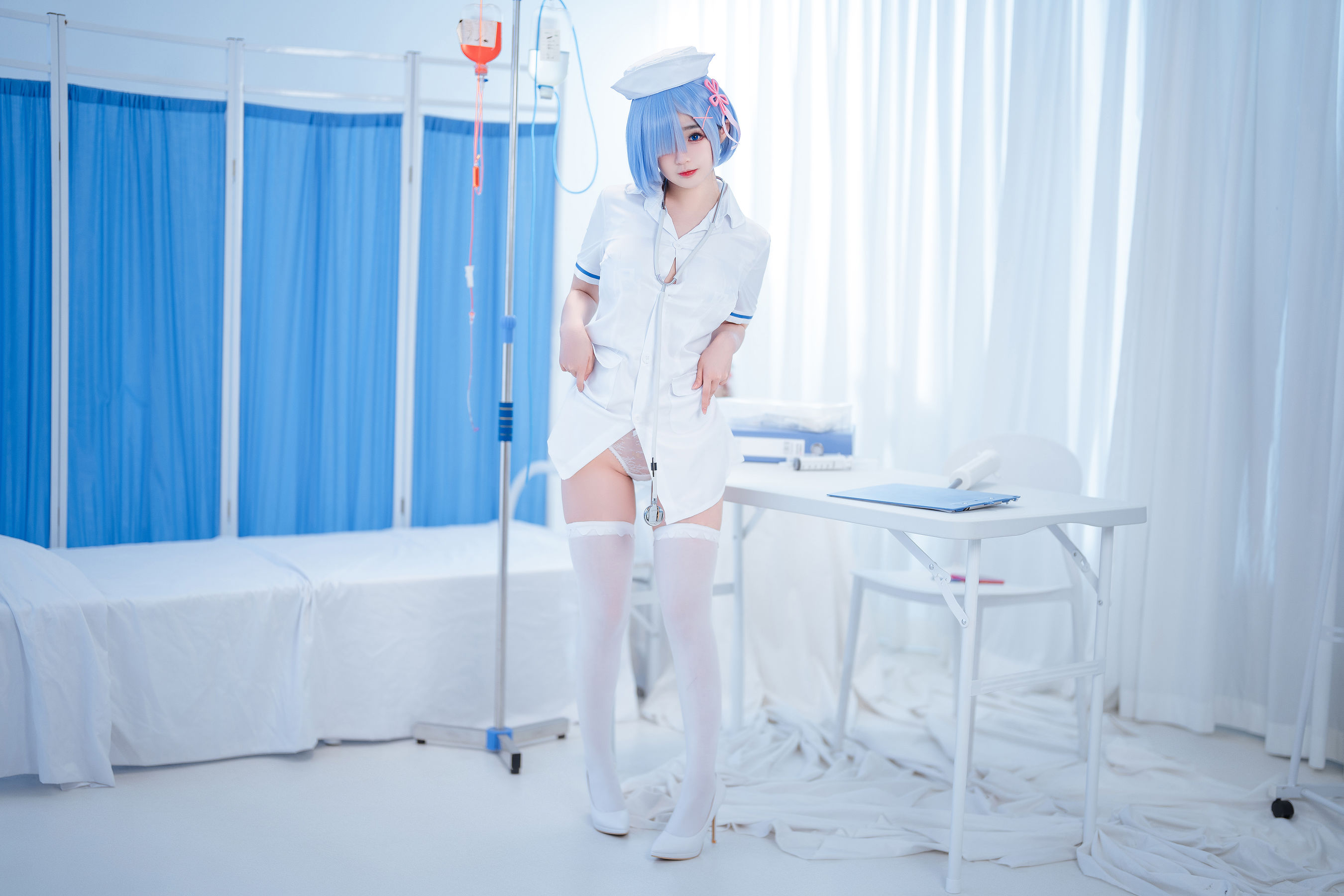 [福利COS] 桜井宁宁 - 雷姆护士