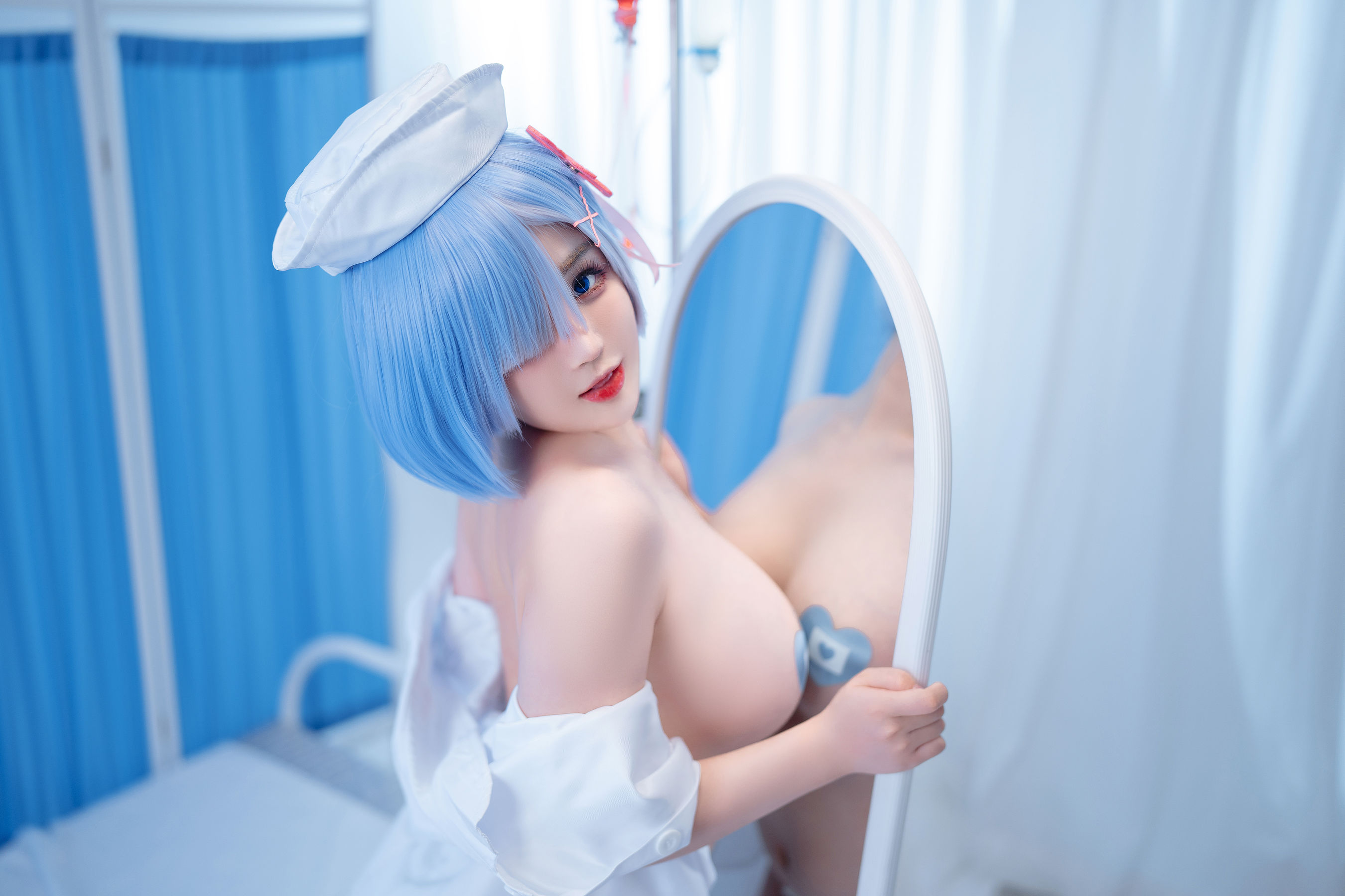 [福利COS] 桜井宁宁 - 雷姆护士