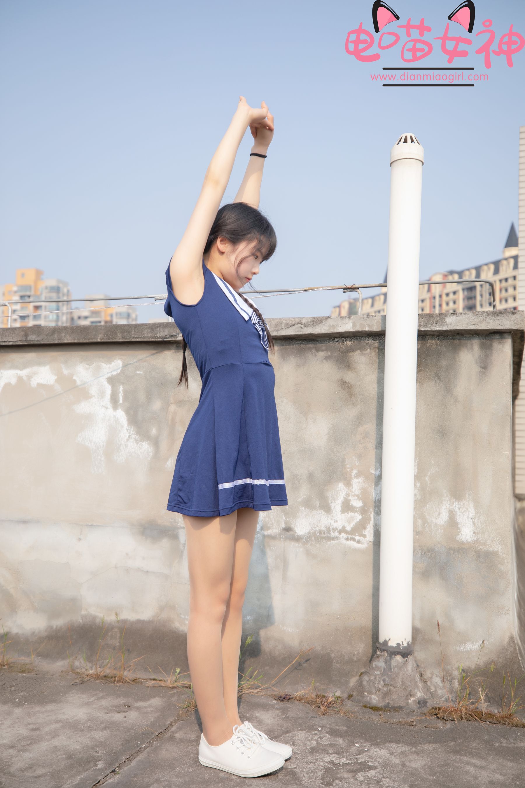 [福利COS] 电喵女神 - 灵唯 制服