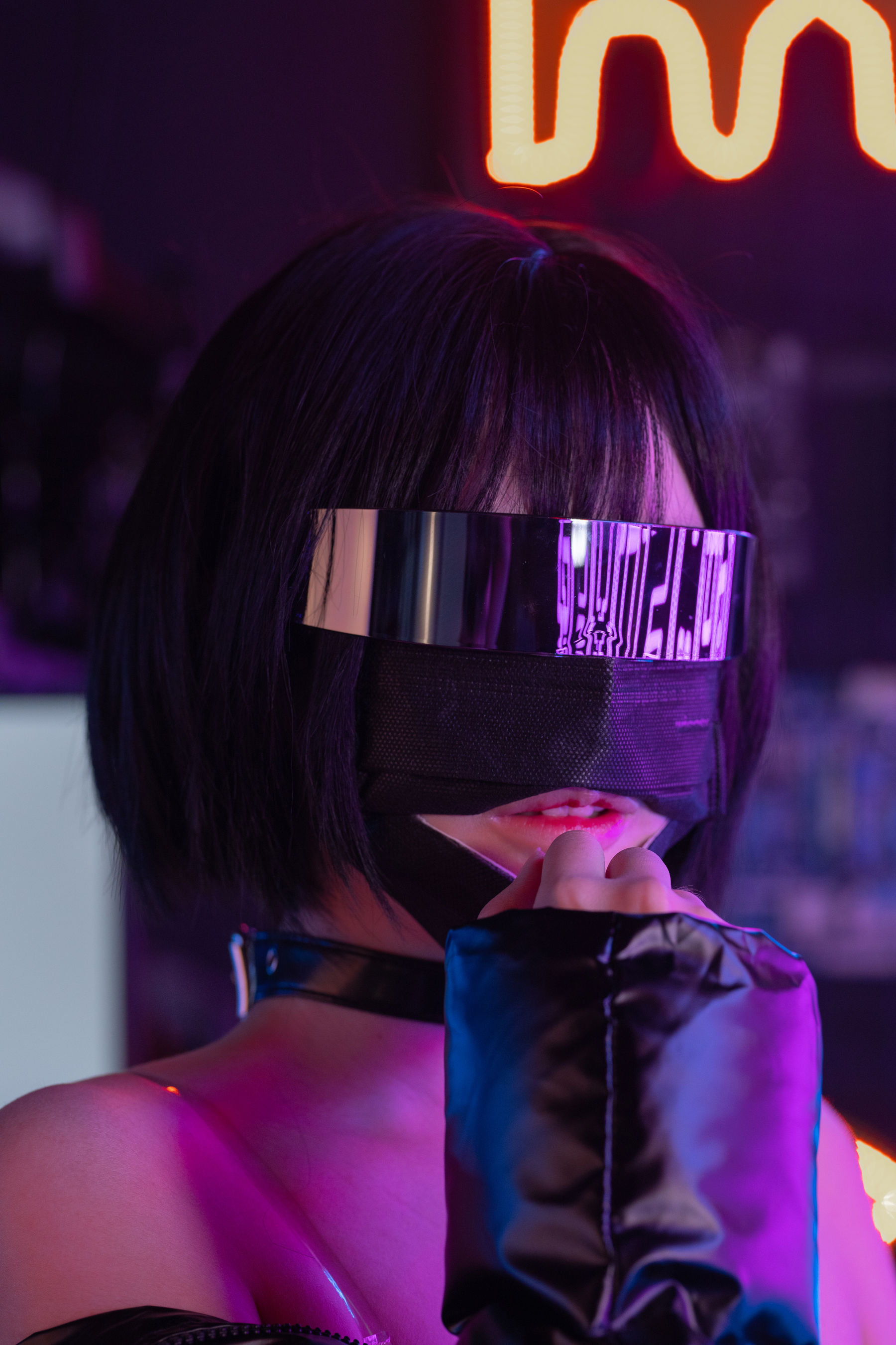 [福利COS] 疯猫ss - 赛博少女
