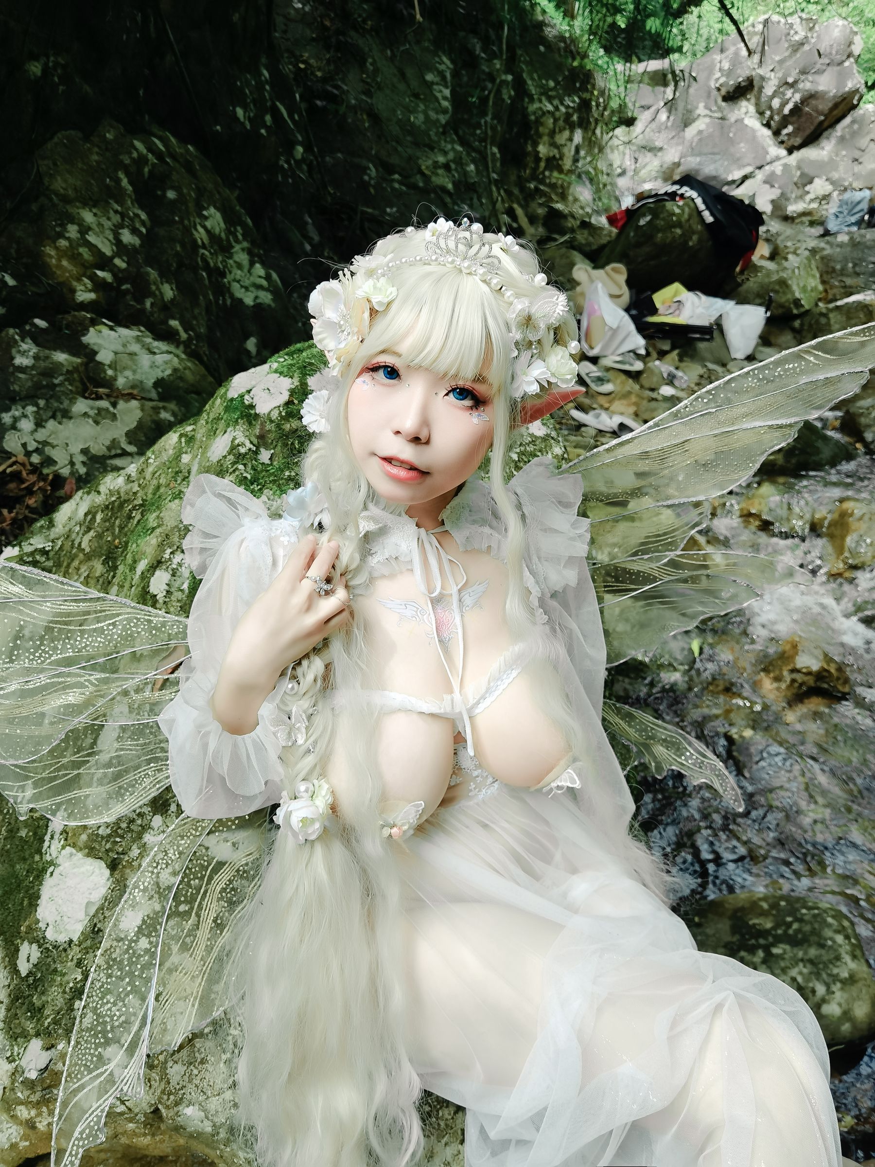 [福利COS] 自闭颜球球(无颜小天使wy) - 林中精灵