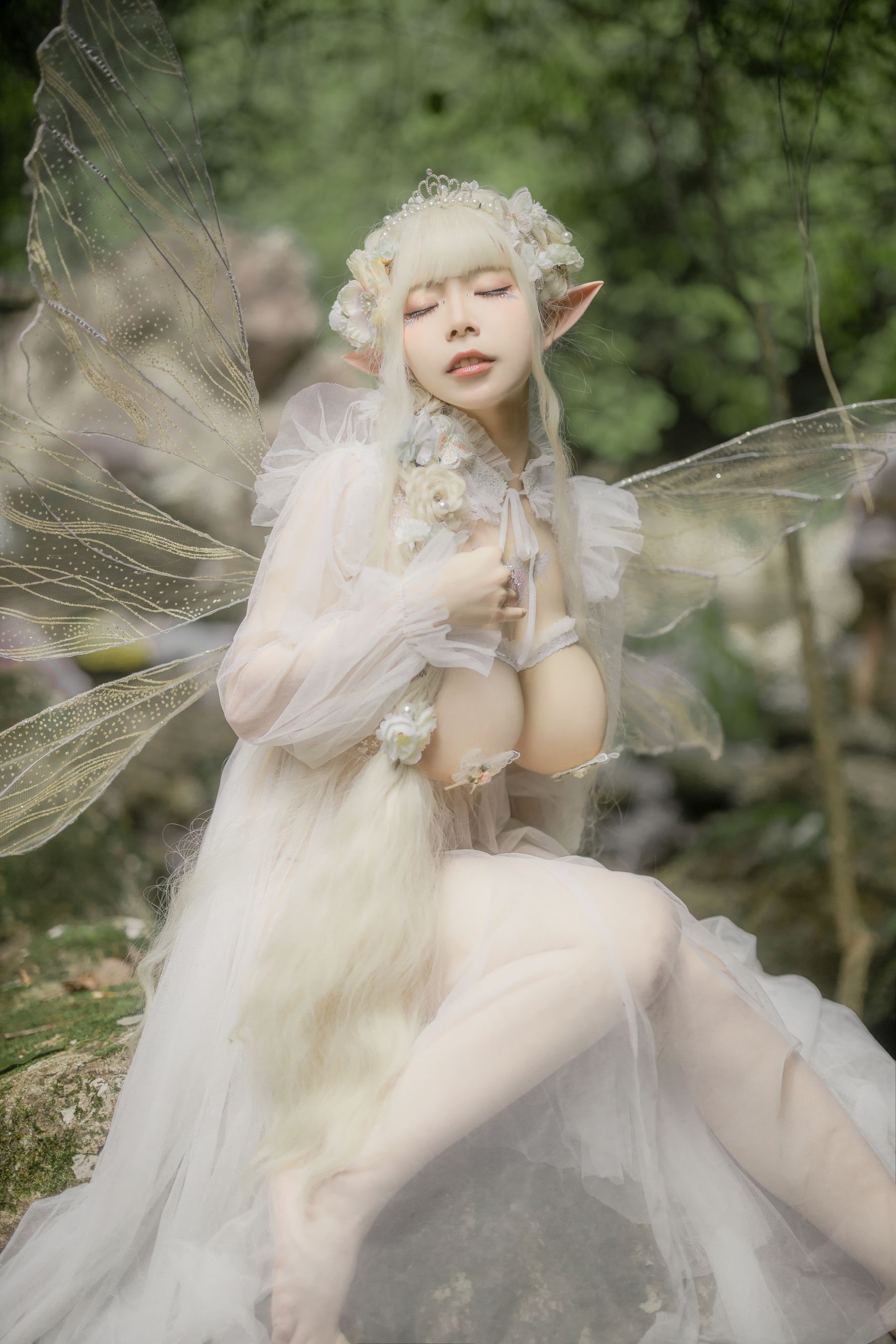 [福利COS] 自闭颜球球(无颜小天使wy) - 林中精灵