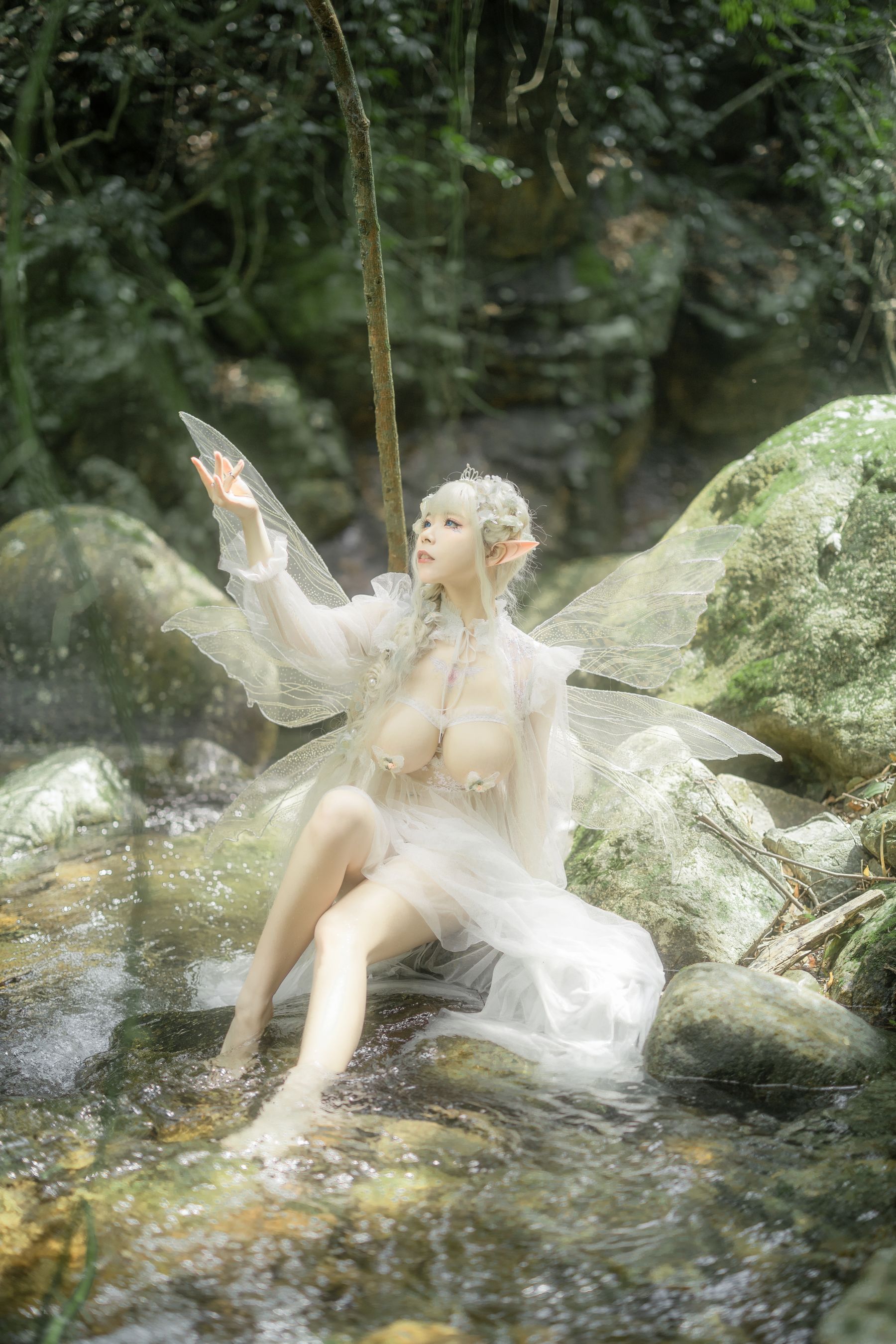 [福利COS] 自闭颜球球(无颜小天使wy) - 林中精灵