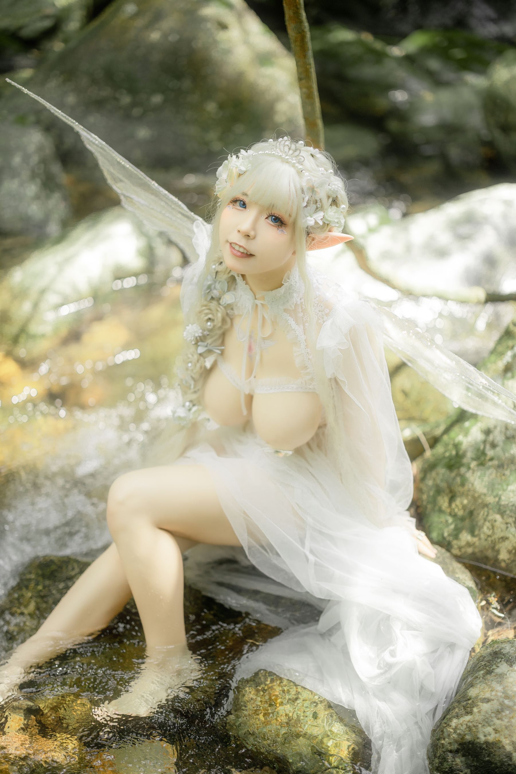 [福利COS] 自闭颜球球(无颜小天使wy) - 林中精灵