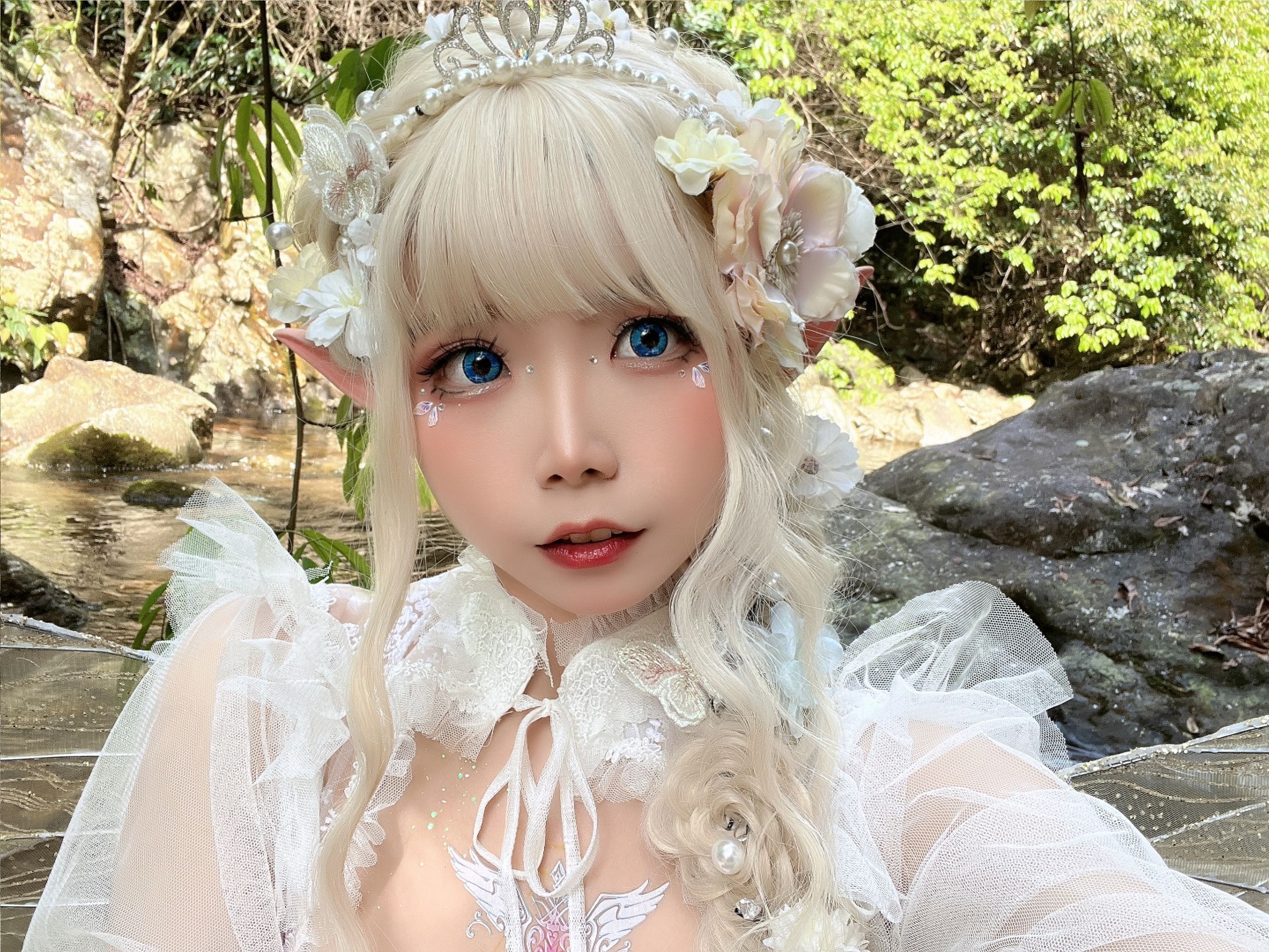 [福利COS] 自闭颜球球(无颜小天使wy) - 林中精灵