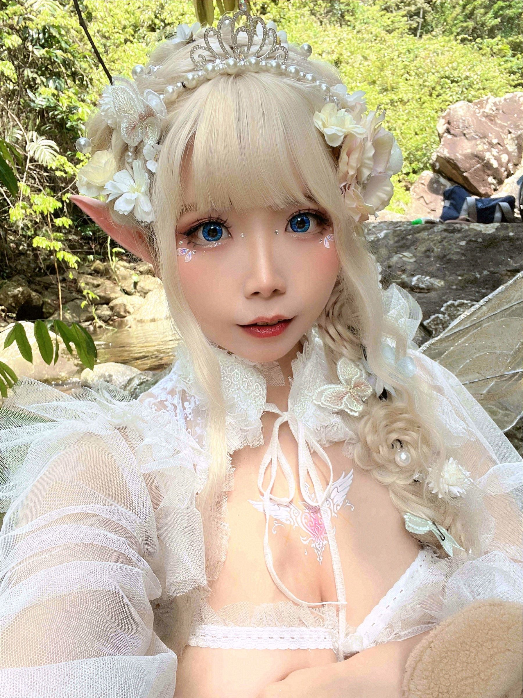 [福利COS] 自闭颜球球(无颜小天使wy) - 林中精灵