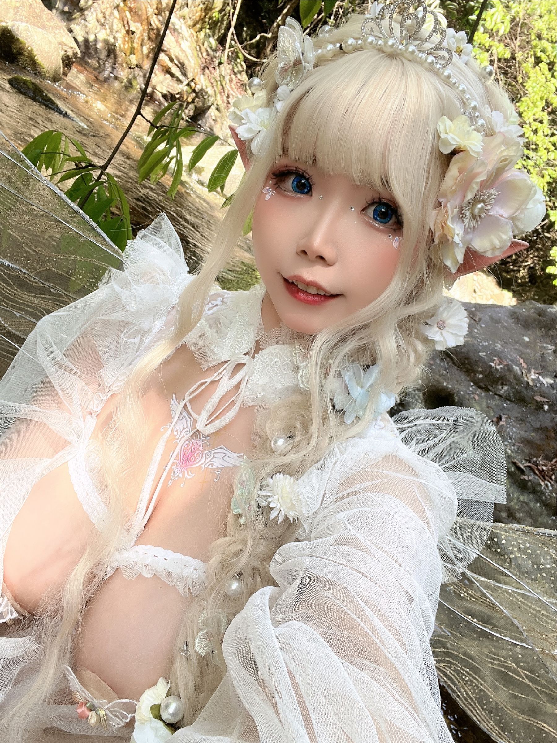 [福利COS] 自闭颜球球(无颜小天使wy) - 林中精灵
