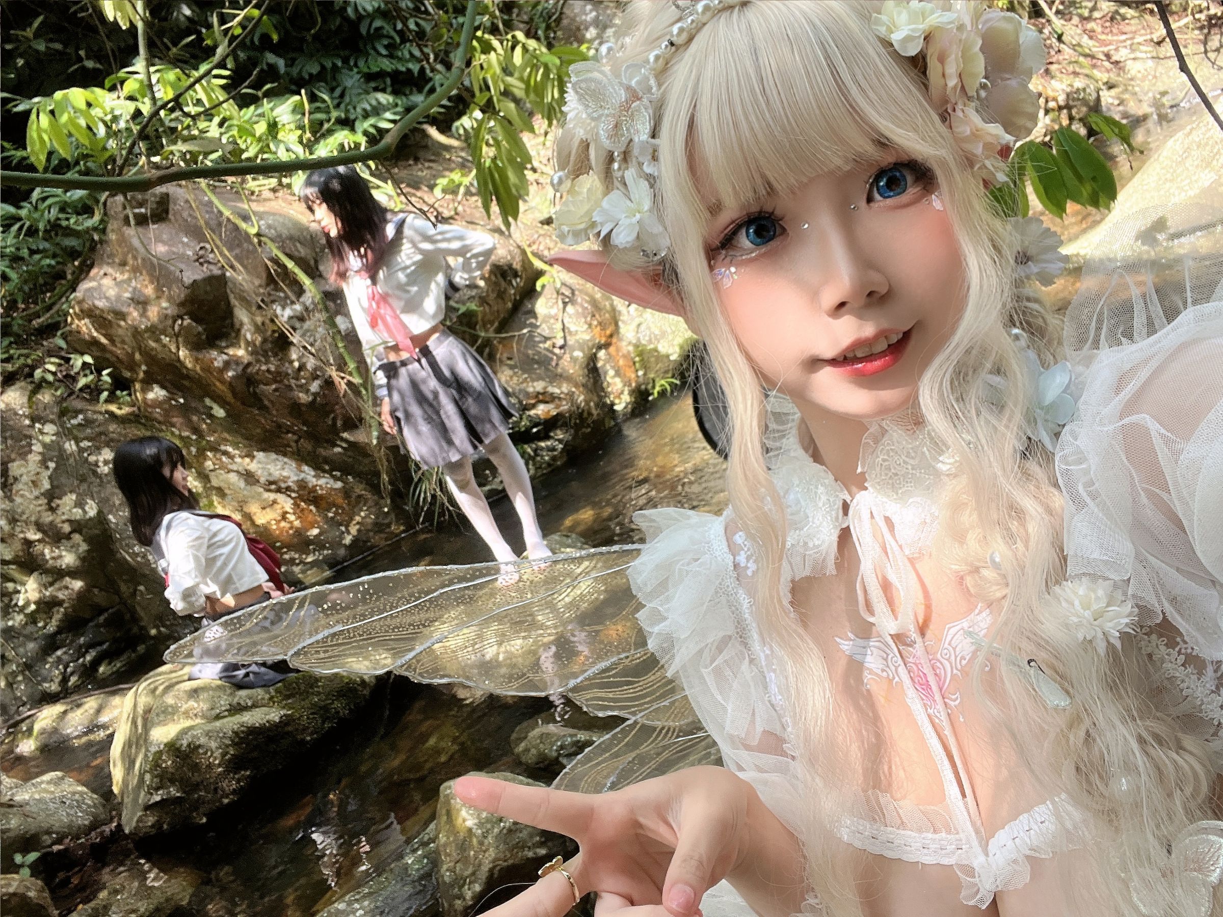 [福利COS] 自闭颜球球(无颜小天使wy) - 林中精灵