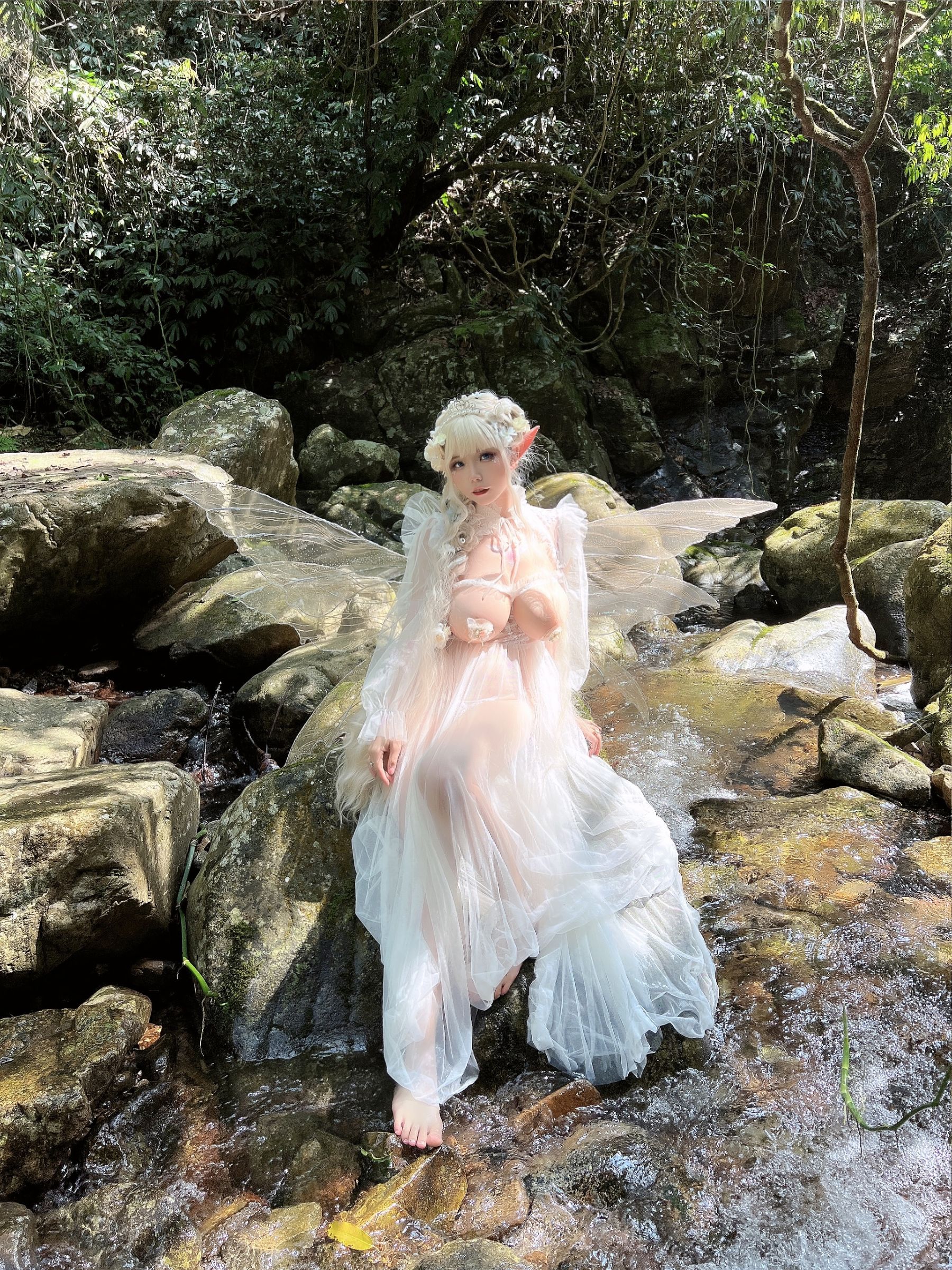 [福利COS] 自闭颜球球(无颜小天使wy) - 林中精灵