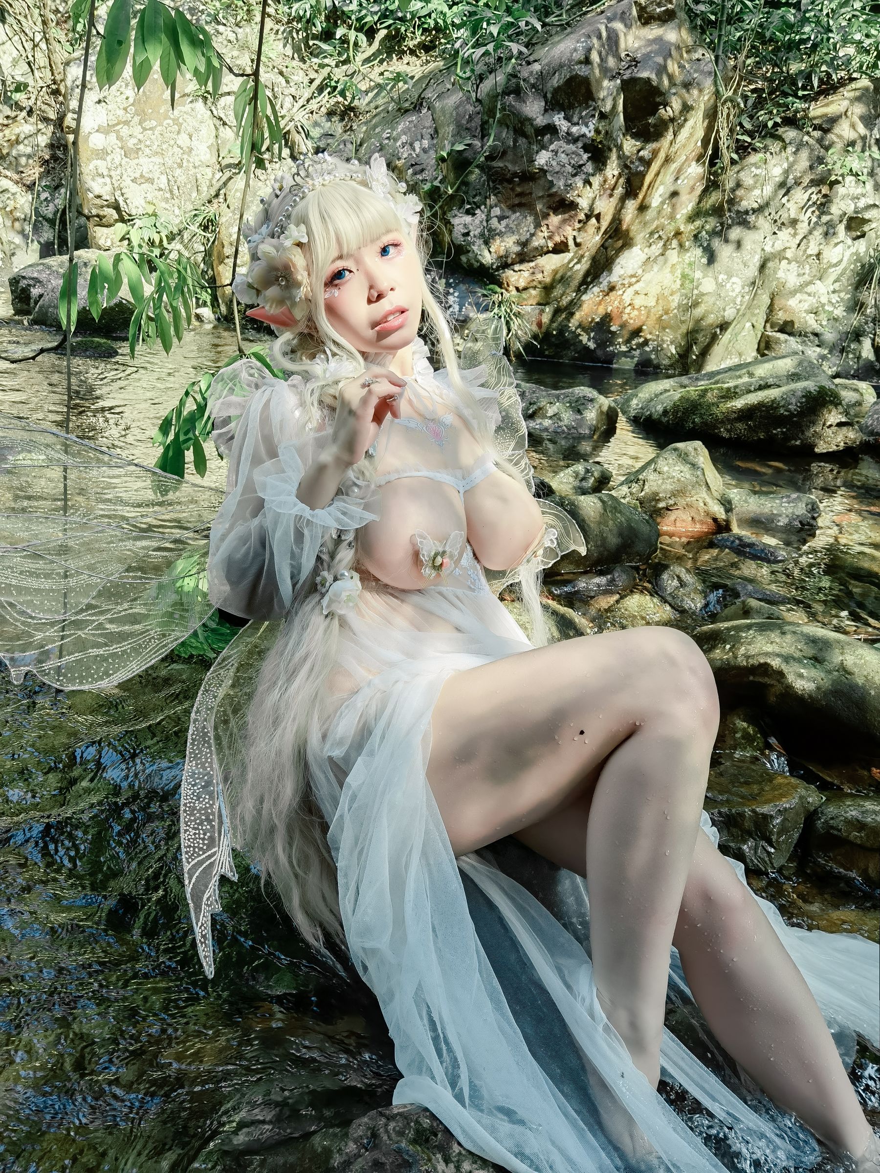 [福利COS] 自闭颜球球(无颜小天使wy) - 林中精灵