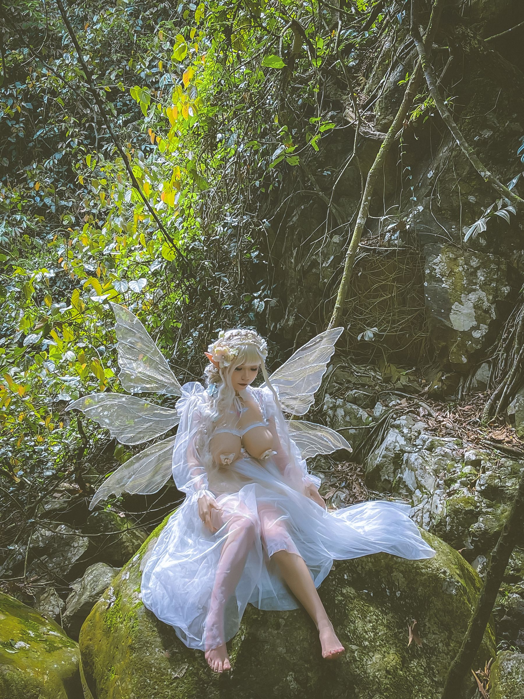 [福利COS] 自闭颜球球(无颜小天使wy) - 林中精灵