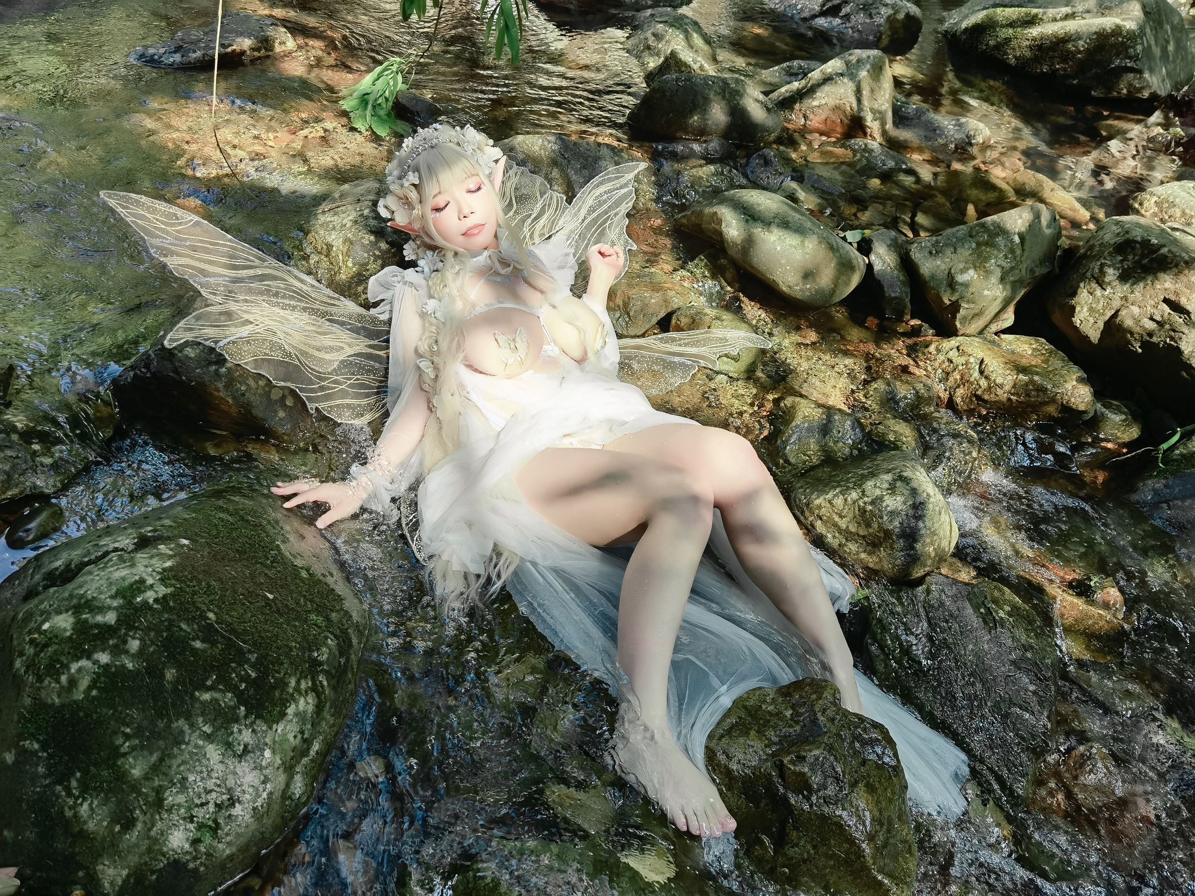 [福利COS] 自闭颜球球(无颜小天使wy) - 林中精灵