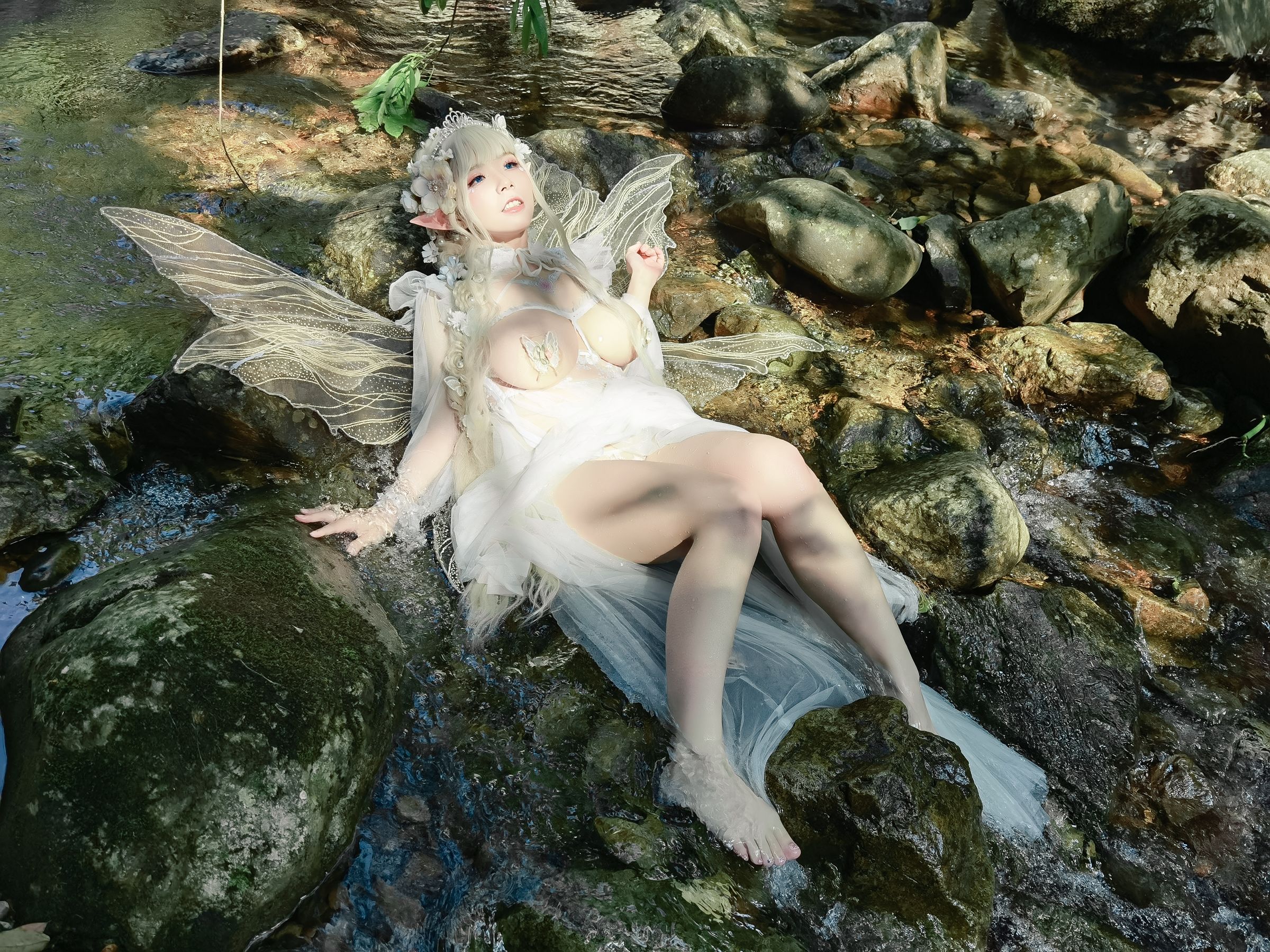 [福利COS] 自闭颜球球(无颜小天使wy) - 林中精灵