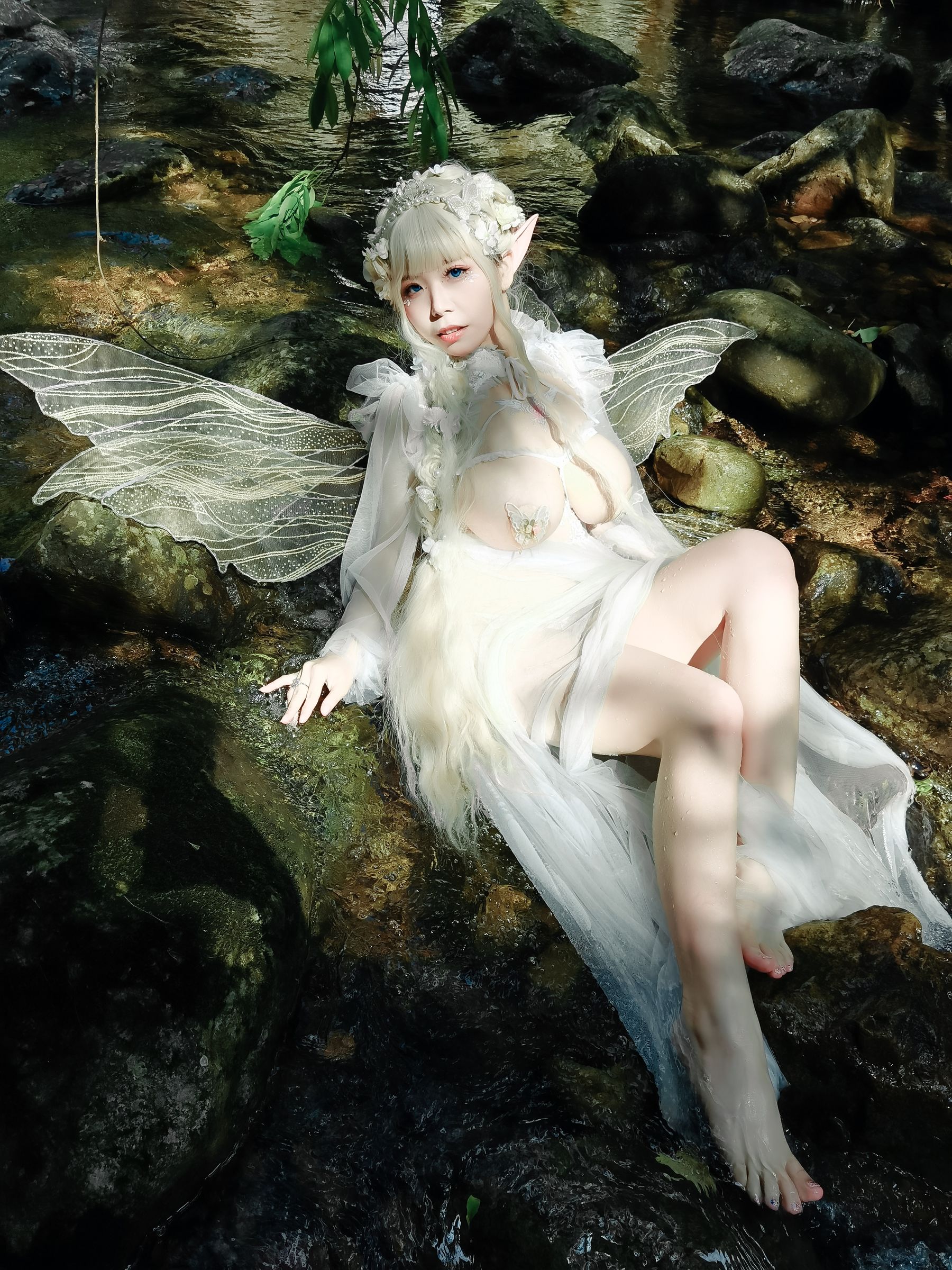 [福利COS] 自闭颜球球(无颜小天使wy) - 林中精灵