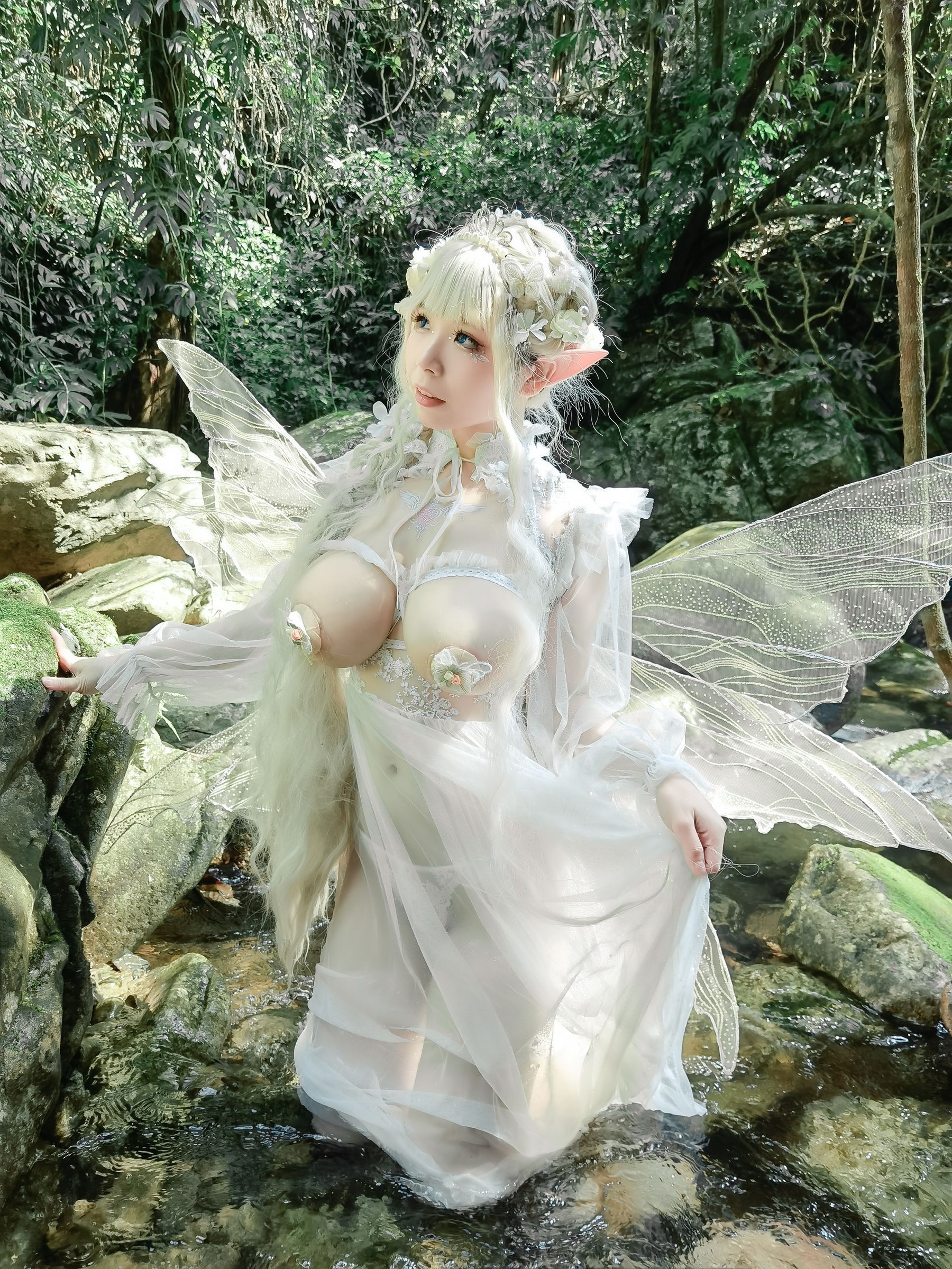 [福利COS] 自闭颜球球(无颜小天使wy) - 林中精灵