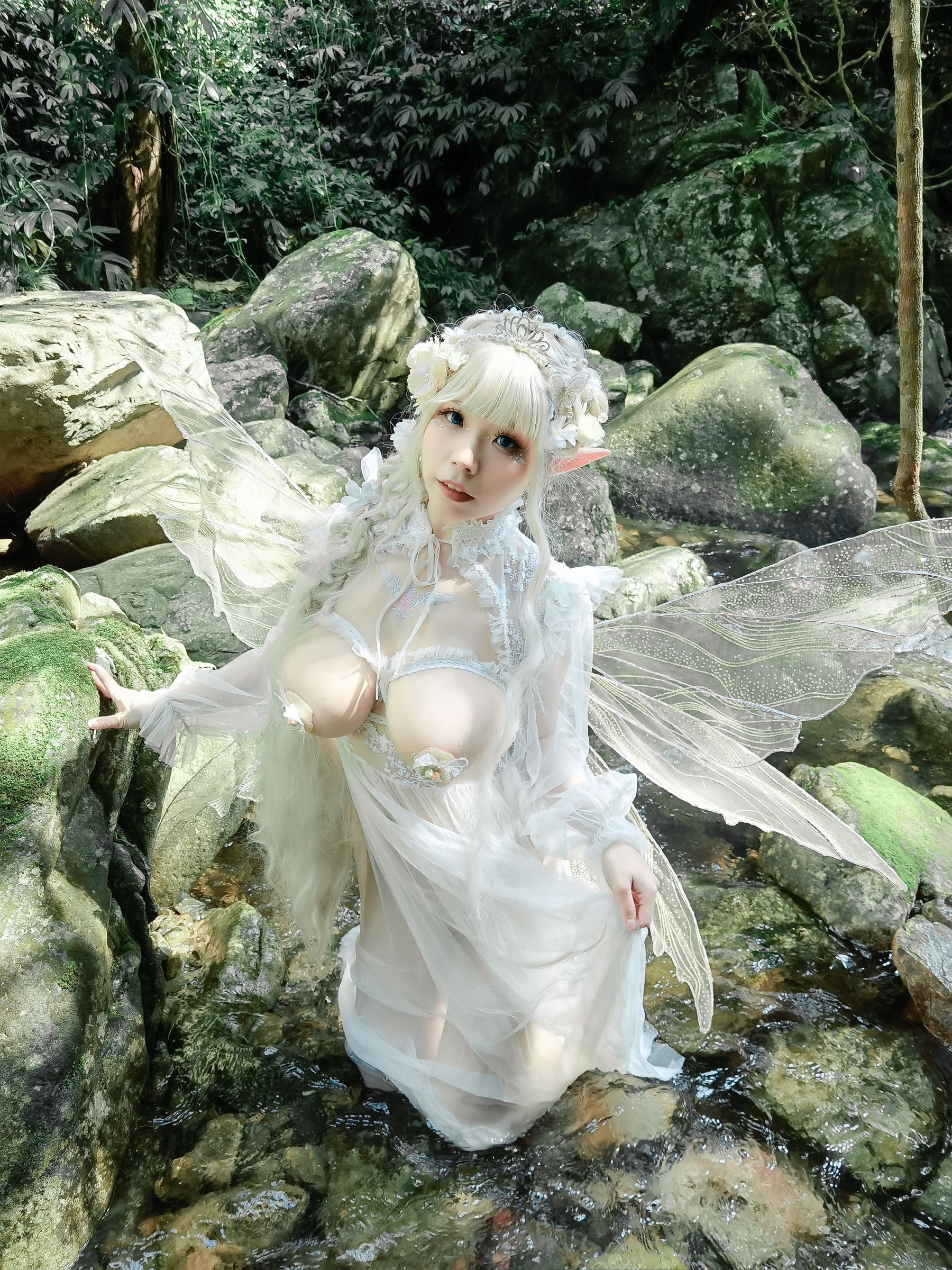 [福利COS] 自闭颜球球(无颜小天使wy) - 林中精灵