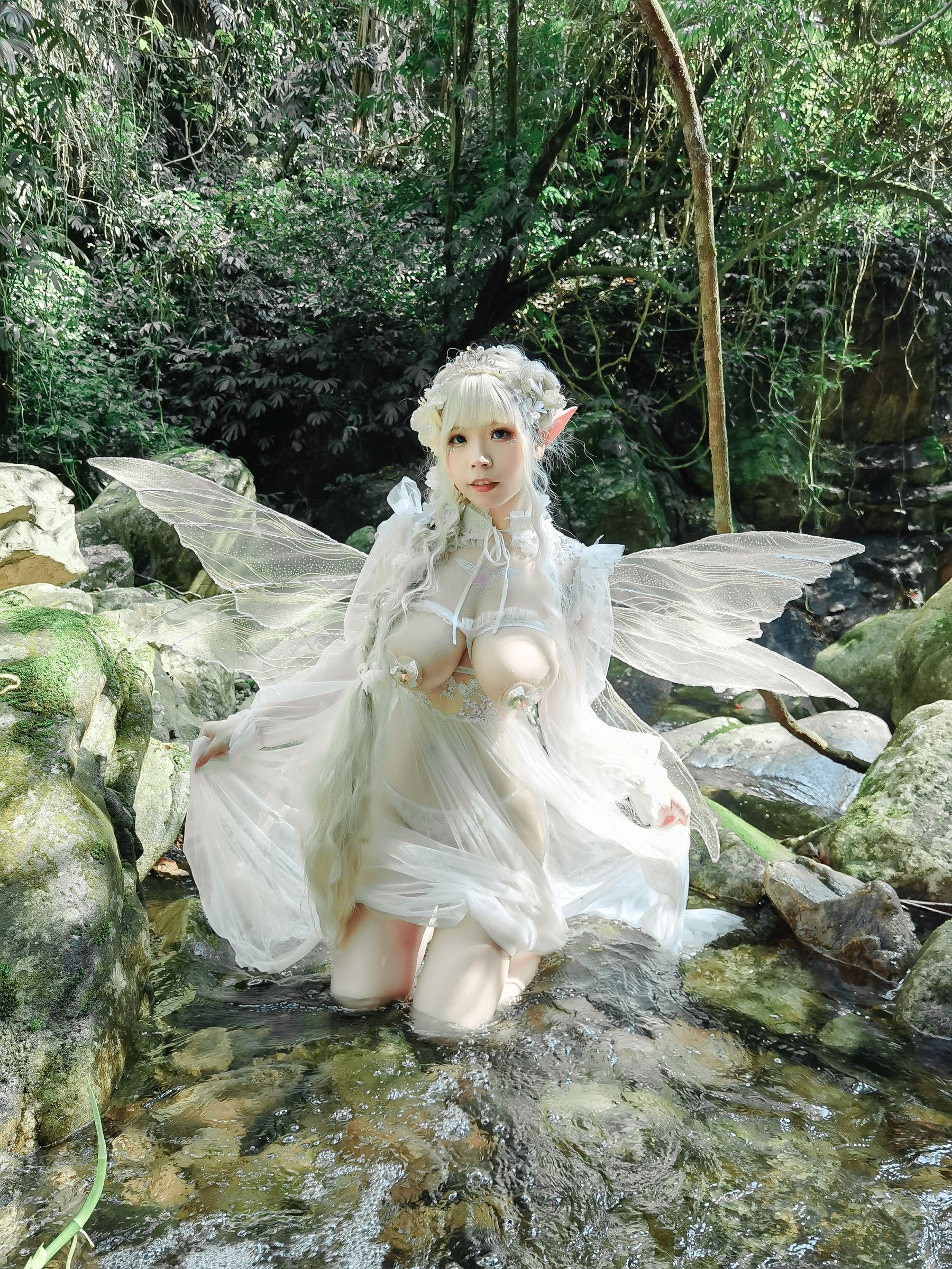 [福利COS] 自闭颜球球(无颜小天使wy) - 林中精灵