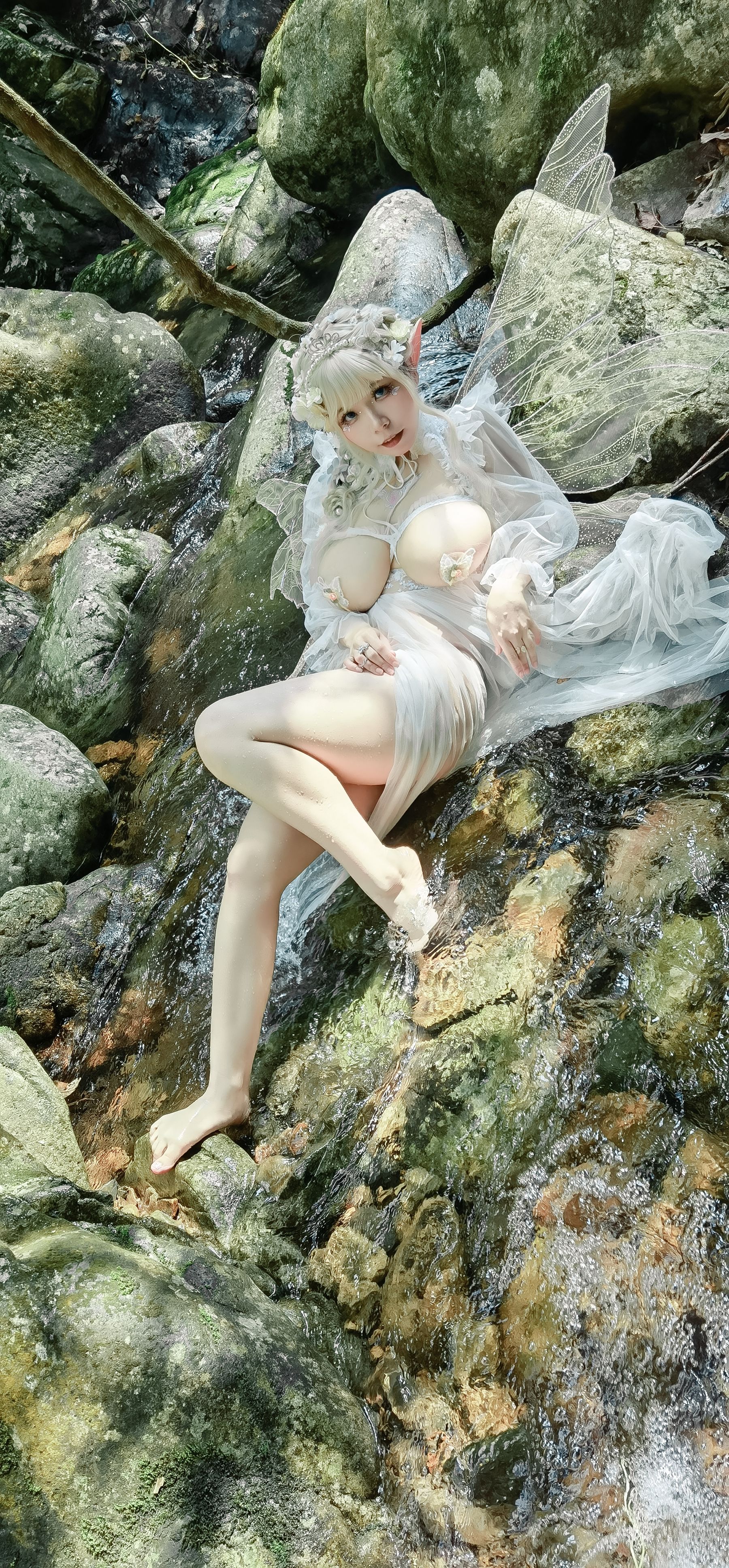 [福利COS] 自闭颜球球(无颜小天使wy) - 林中精灵