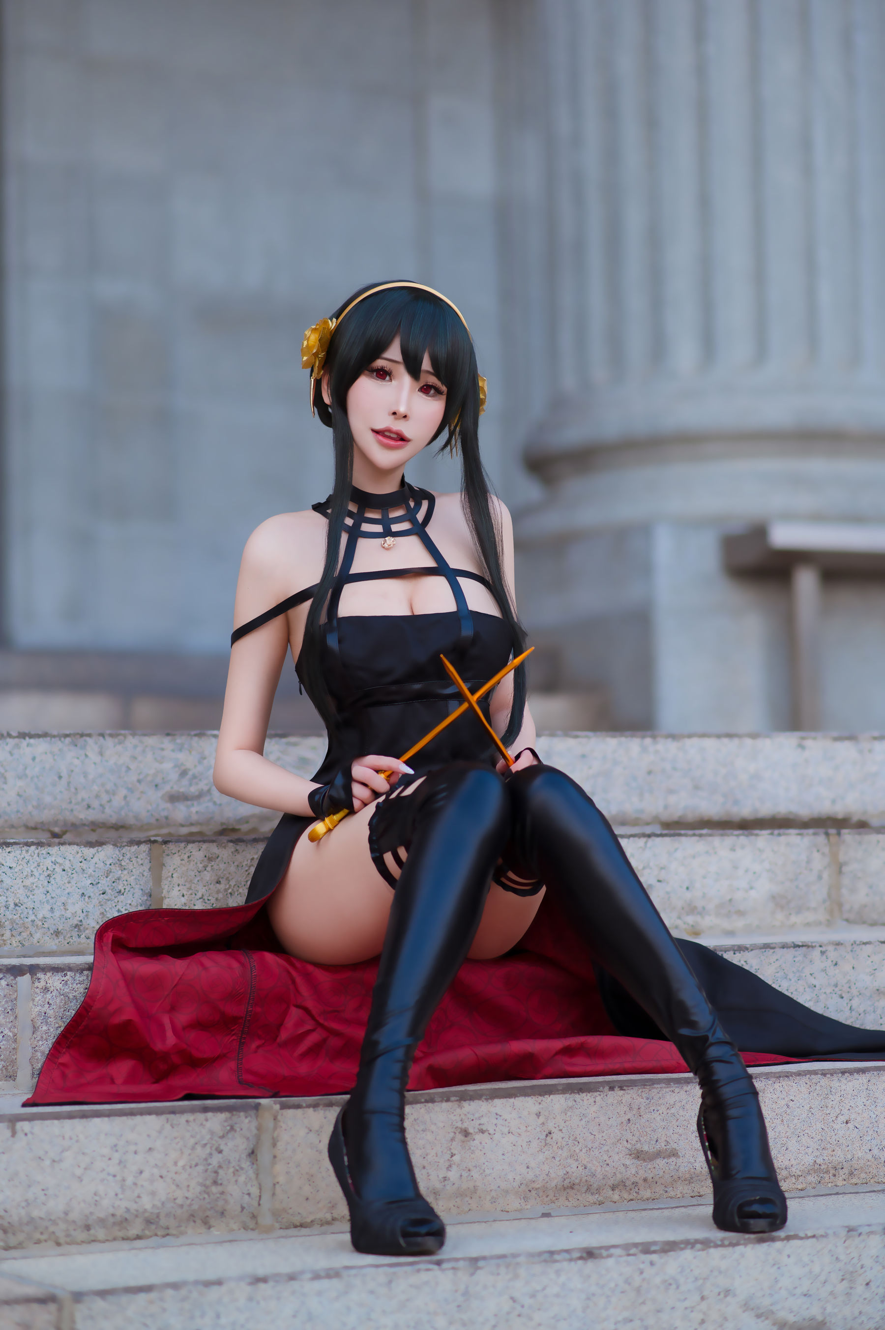 [福利COS] 花リリ(Plant Lily) - Yor Forger
