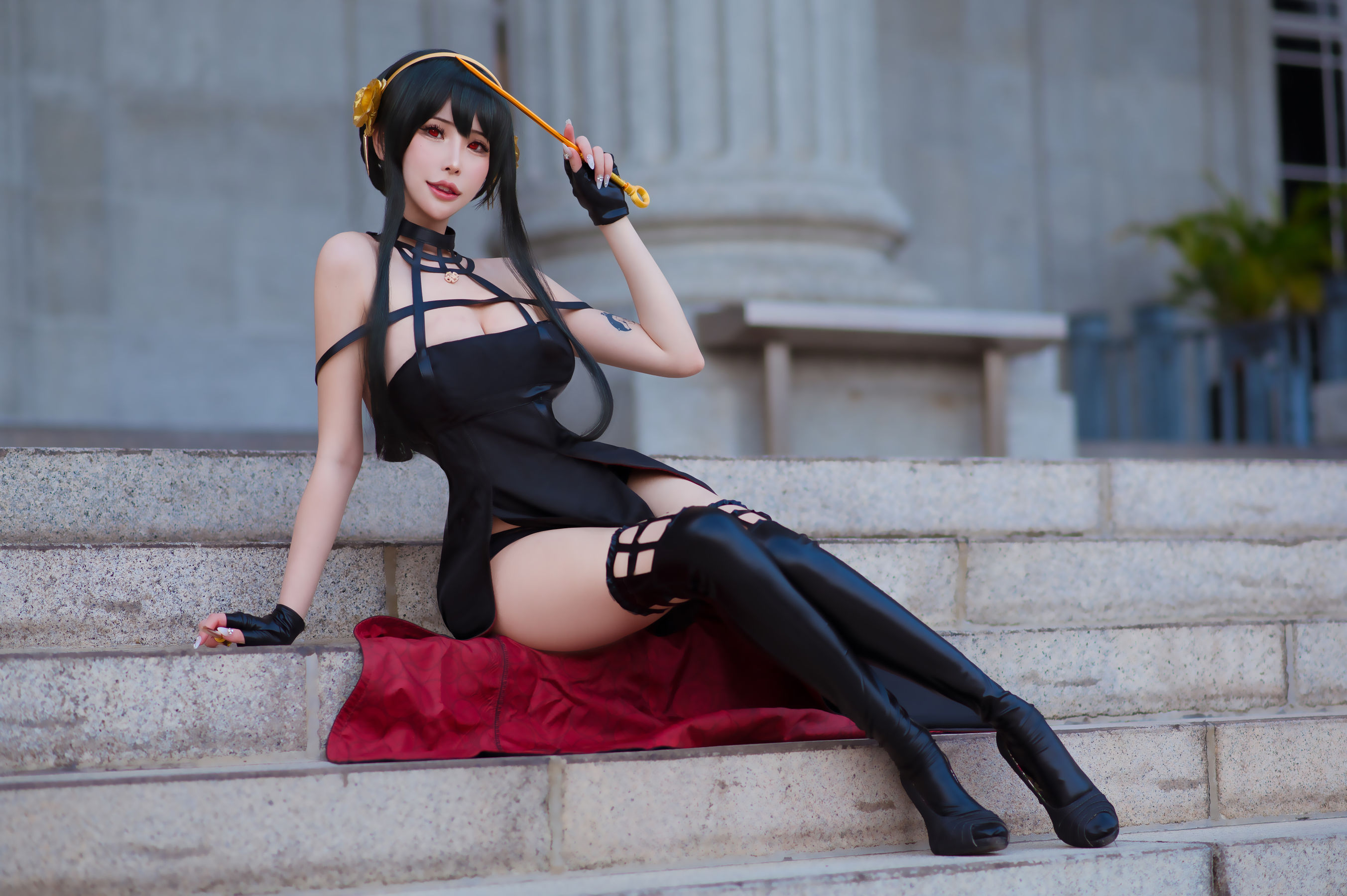 [福利COS] 花リリ(Plant Lily) - Yor Forger