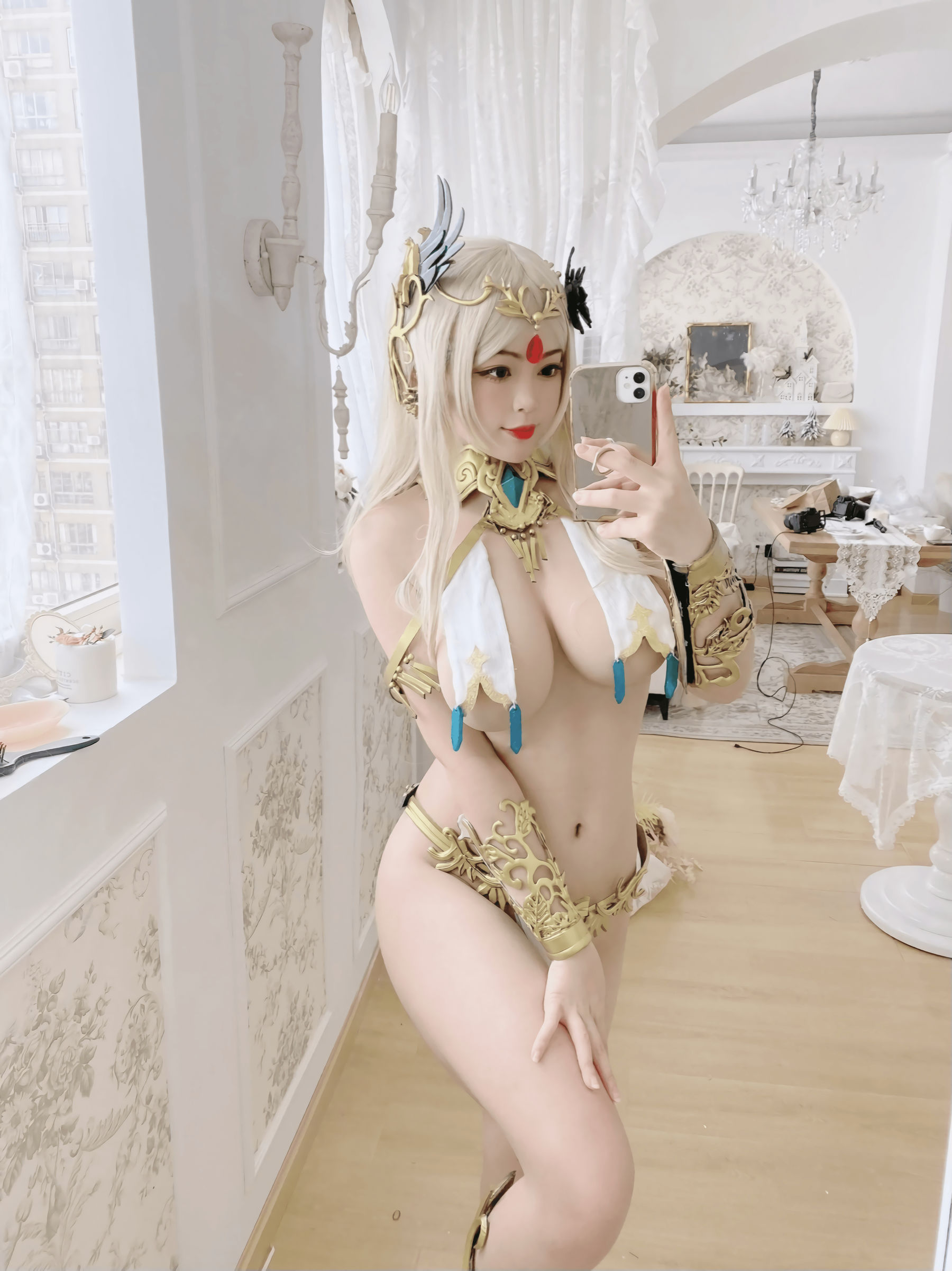 [福利COS] 萌系小姐姐-白烨-&耶米西奶露 - 工口精灵