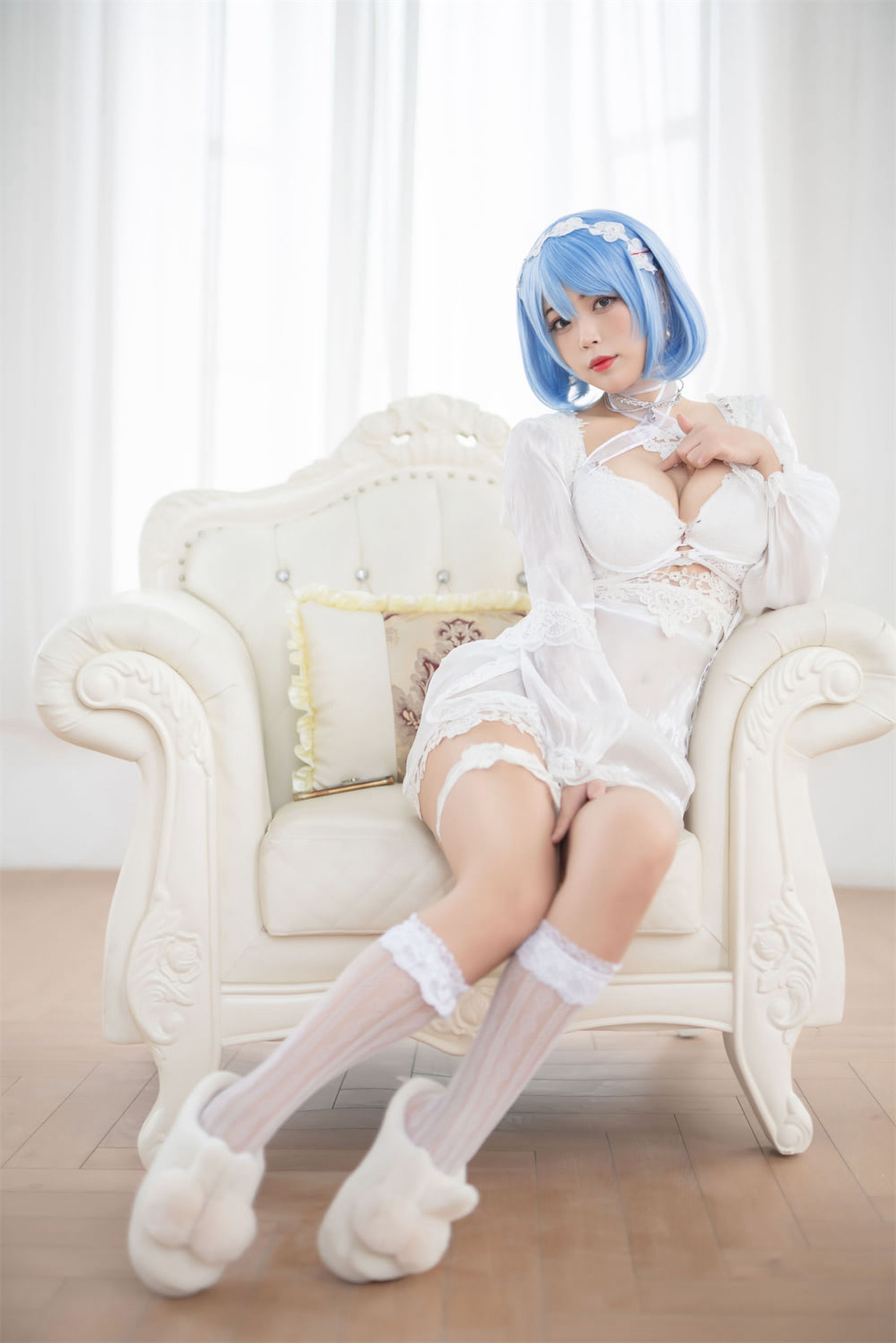 [福利COS] 萌系小姐姐-白烨-&耶米西奶露 - 恰巴耶夫