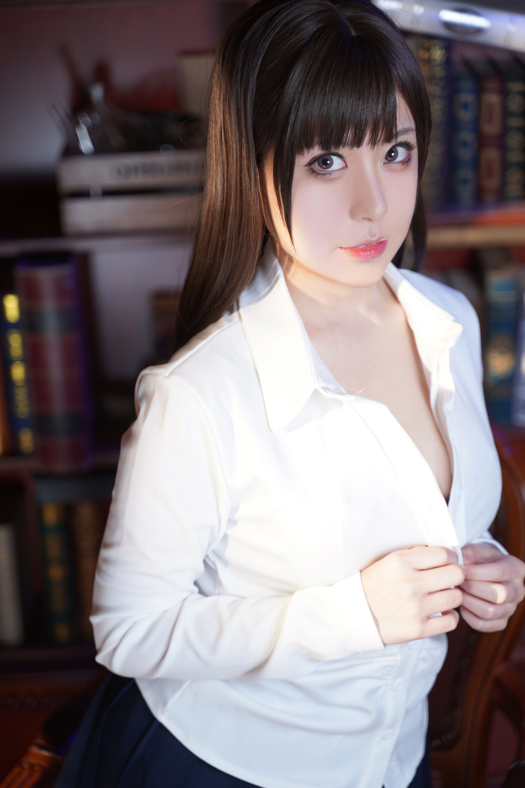 [福利COS] 虎森森 - 书房姐姐